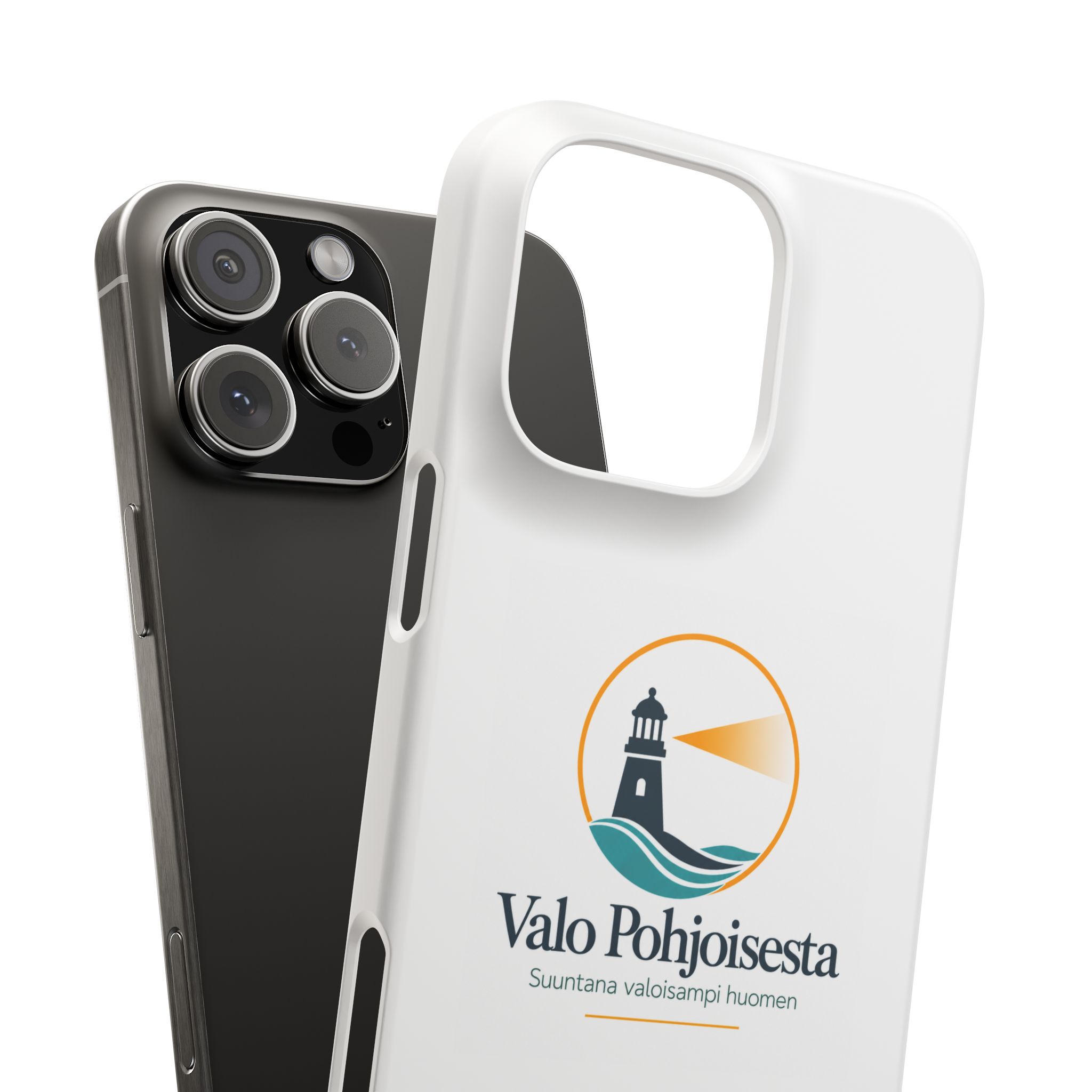 Lighthouse Logo Phone Case — Valo Pohjoisesta Snap Case - Image 119