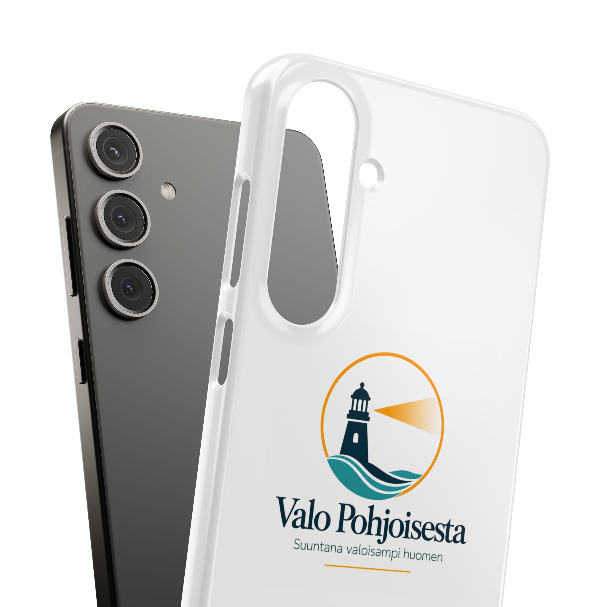 Lighthouse Logo Phone Case — Valo Pohjoisesta Snap Case - Image 152