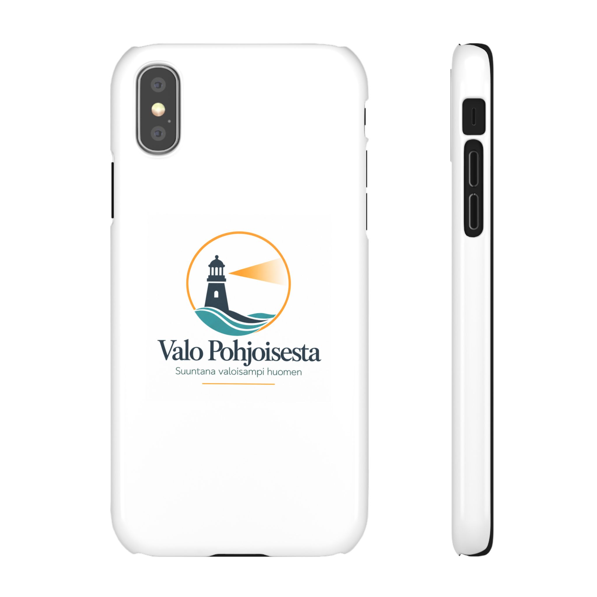 Lighthouse Logo Phone Case — Valo Pohjoisesta Snap Case - Image 15