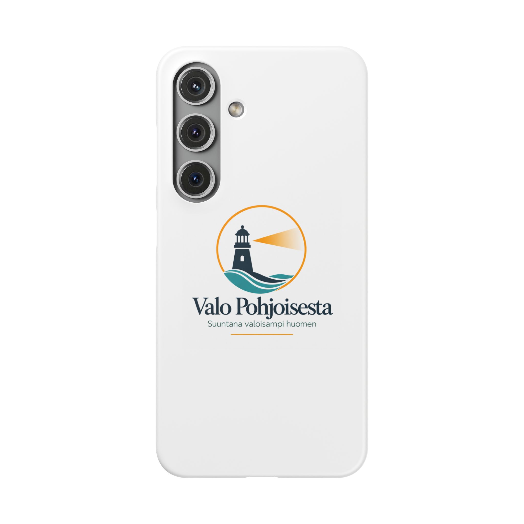 Lighthouse Logo Phone Case — Valo Pohjoisesta Snap Case - Image 147