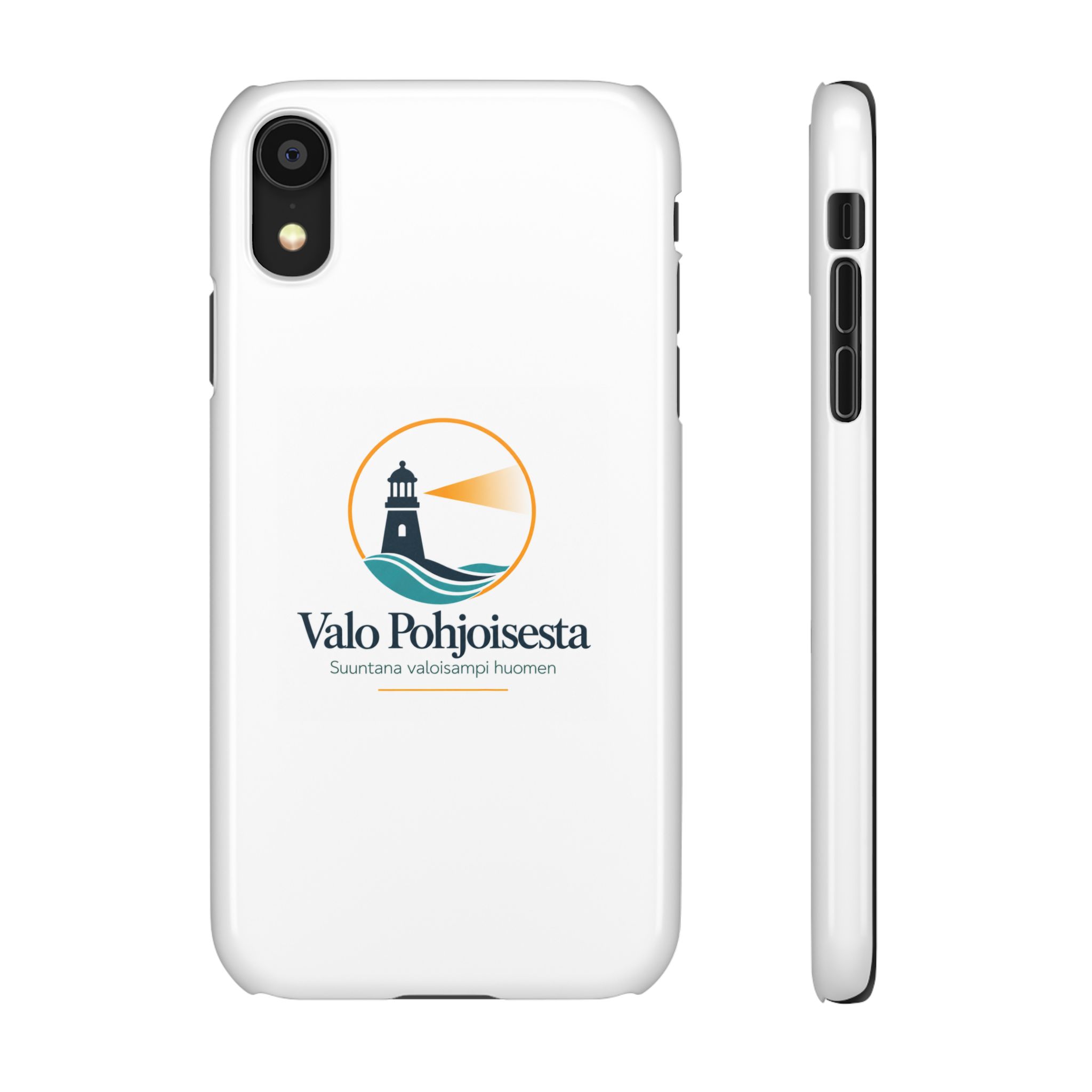 Lighthouse Logo Phone Case — Valo Pohjoisesta Snap Case - Image 13