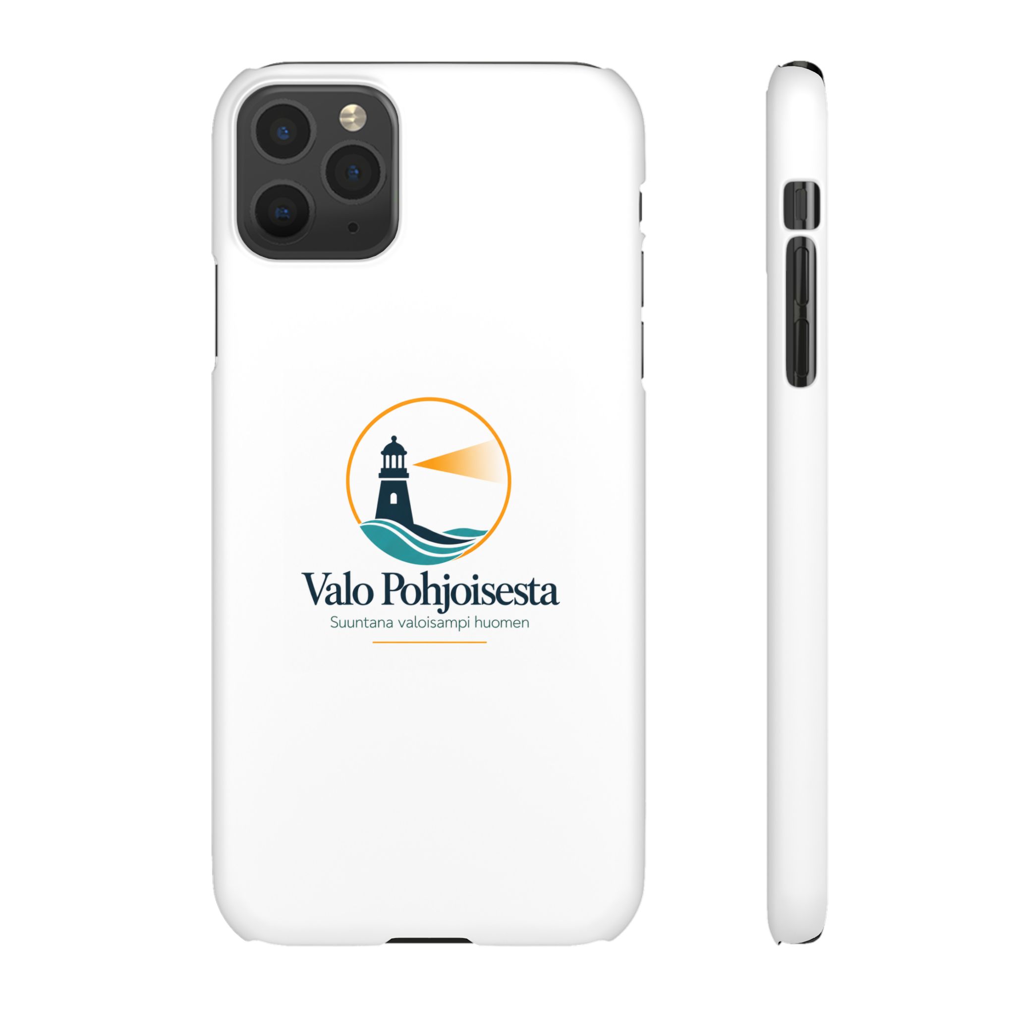 Lighthouse Logo Phone Case — Valo Pohjoisesta Snap Case - Image 35