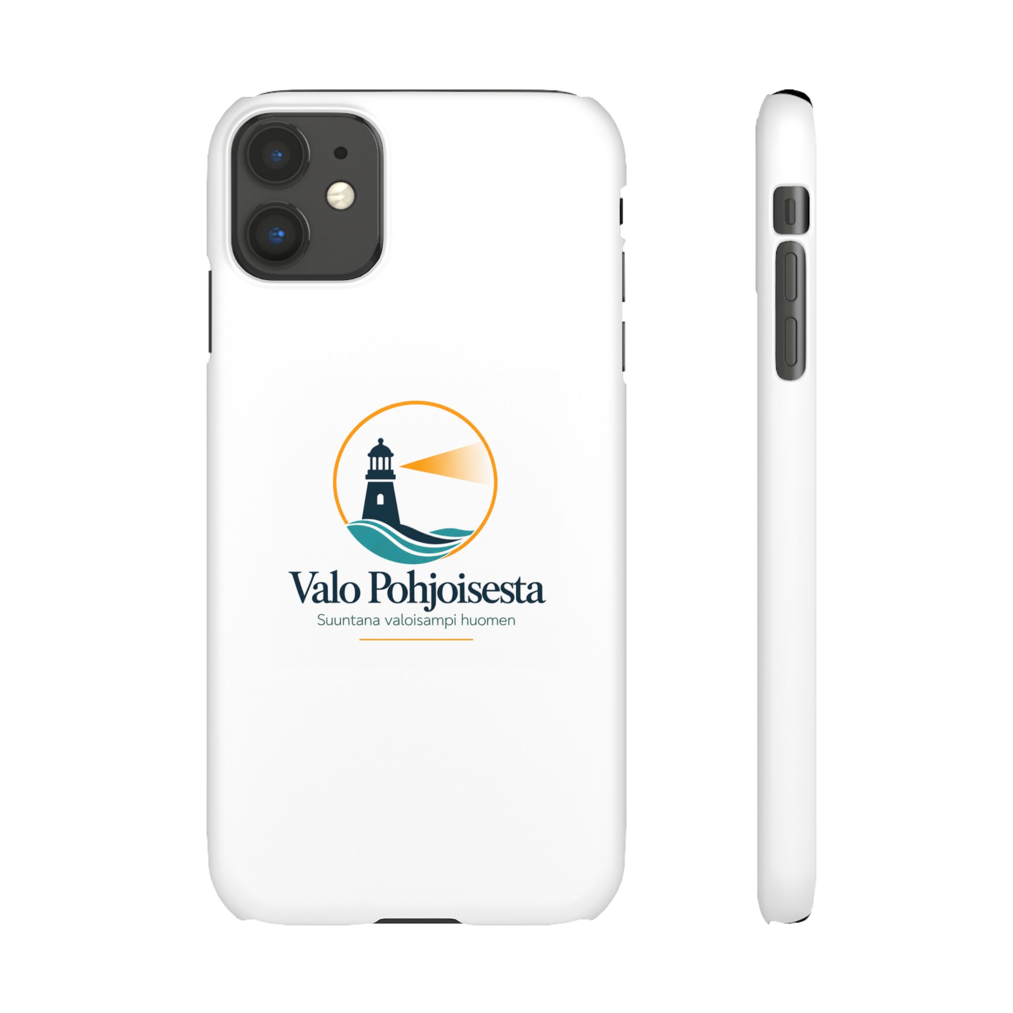 Lighthouse Logo Phone Case — Valo Pohjoisesta Snap Case - Image 31