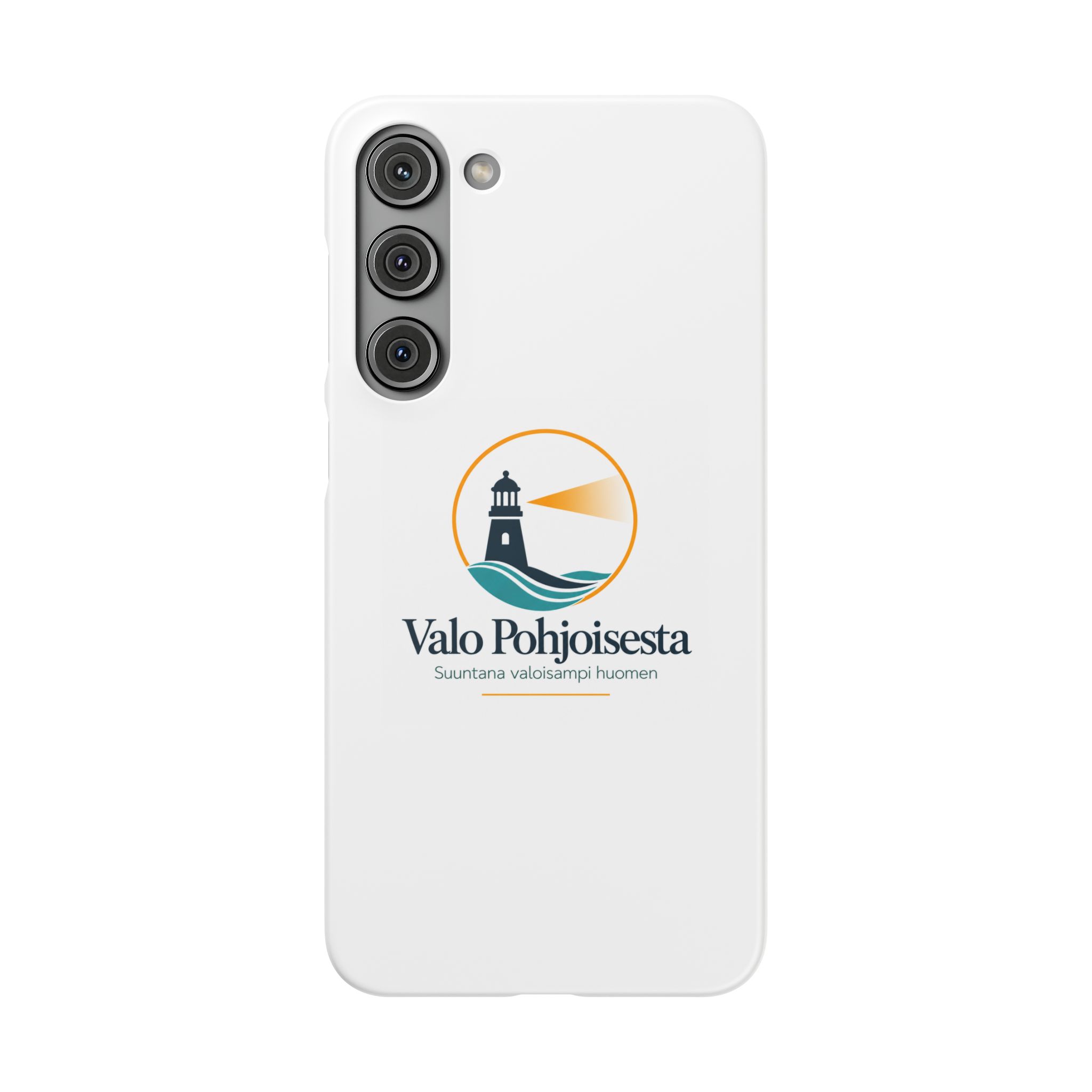 Lighthouse Logo Phone Case — Valo Pohjoisesta Snap Case - Image 171