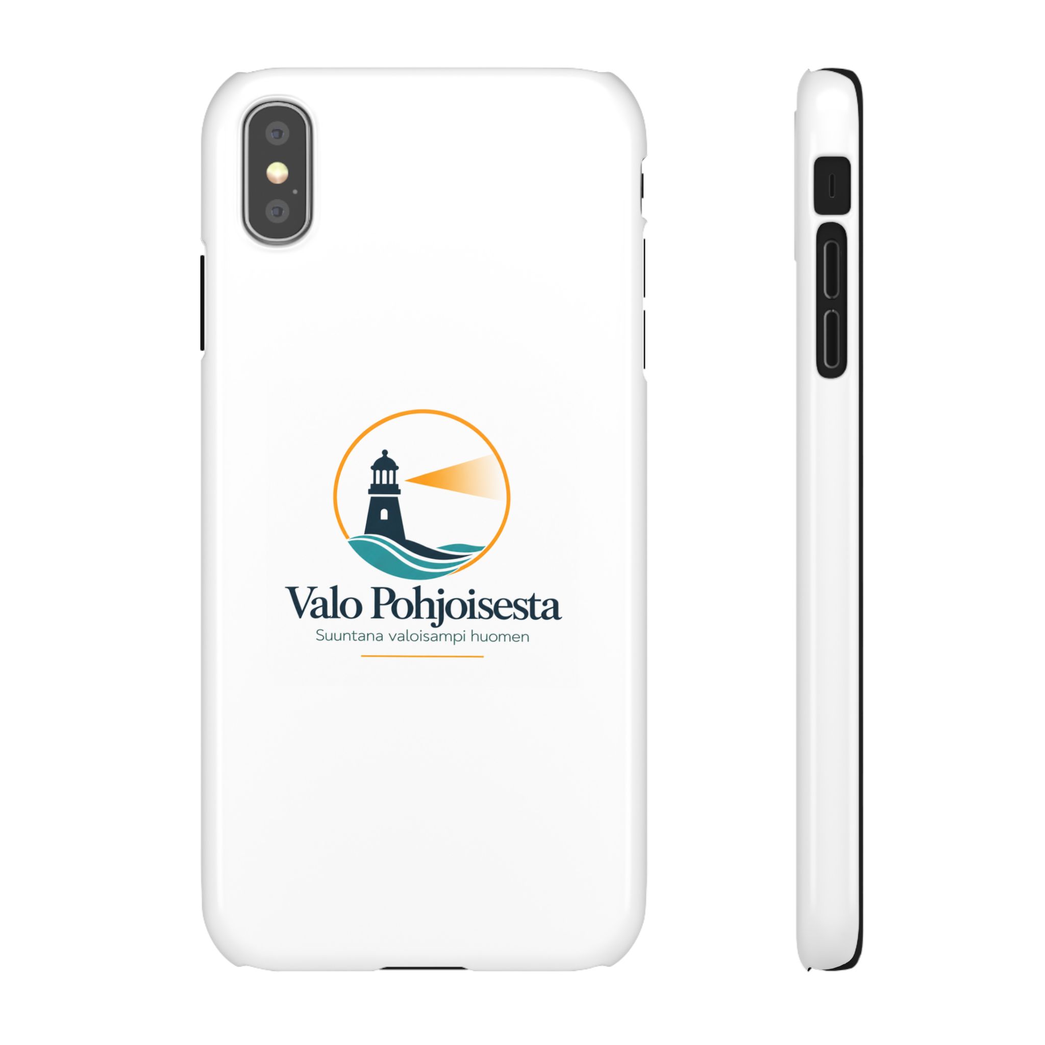 Lighthouse Logo Phone Case — Valo Pohjoisesta Snap Case - Image 17