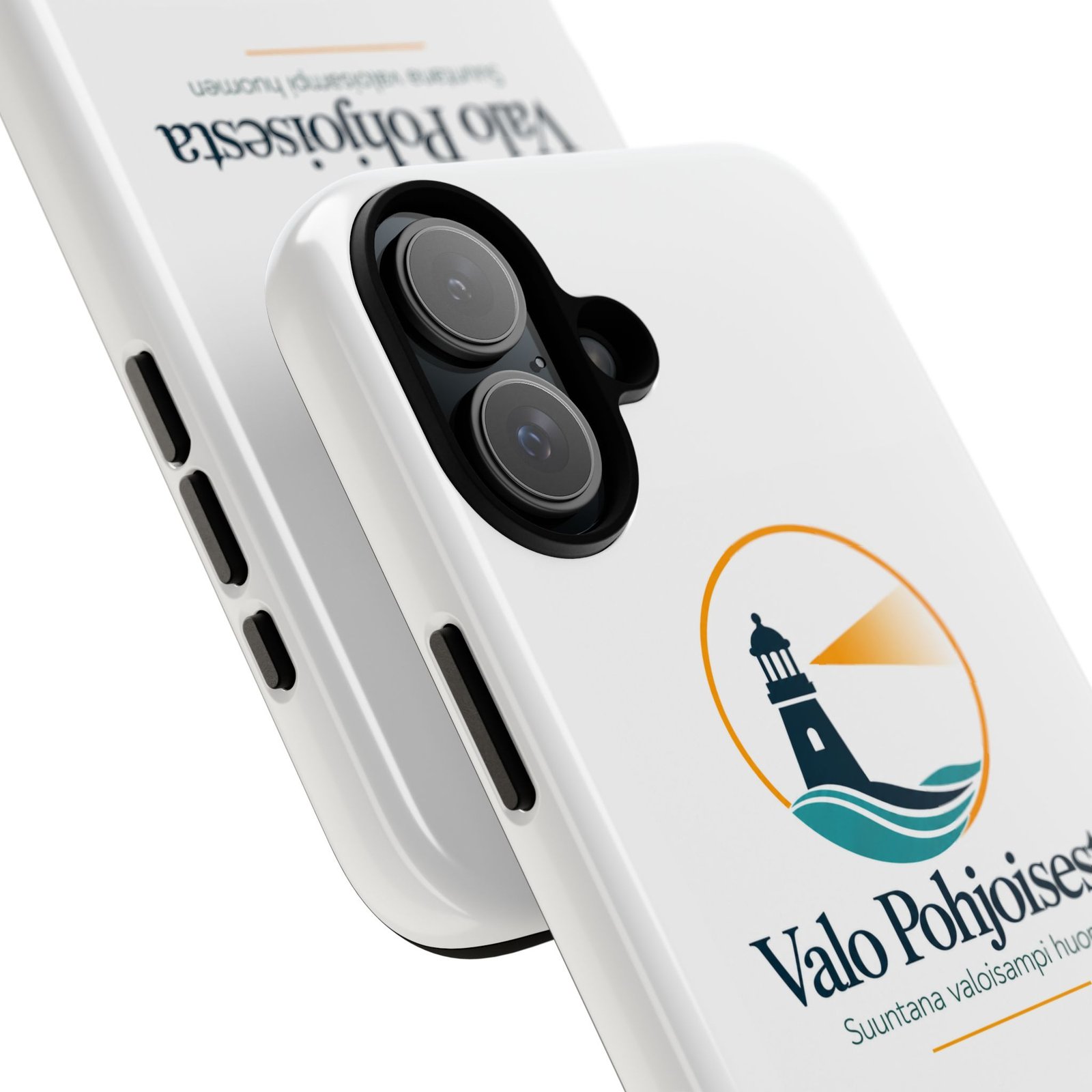 Lighthouse Logo Tough Phone Case — Valo Pohjoisesta Protective Cover - Image 28