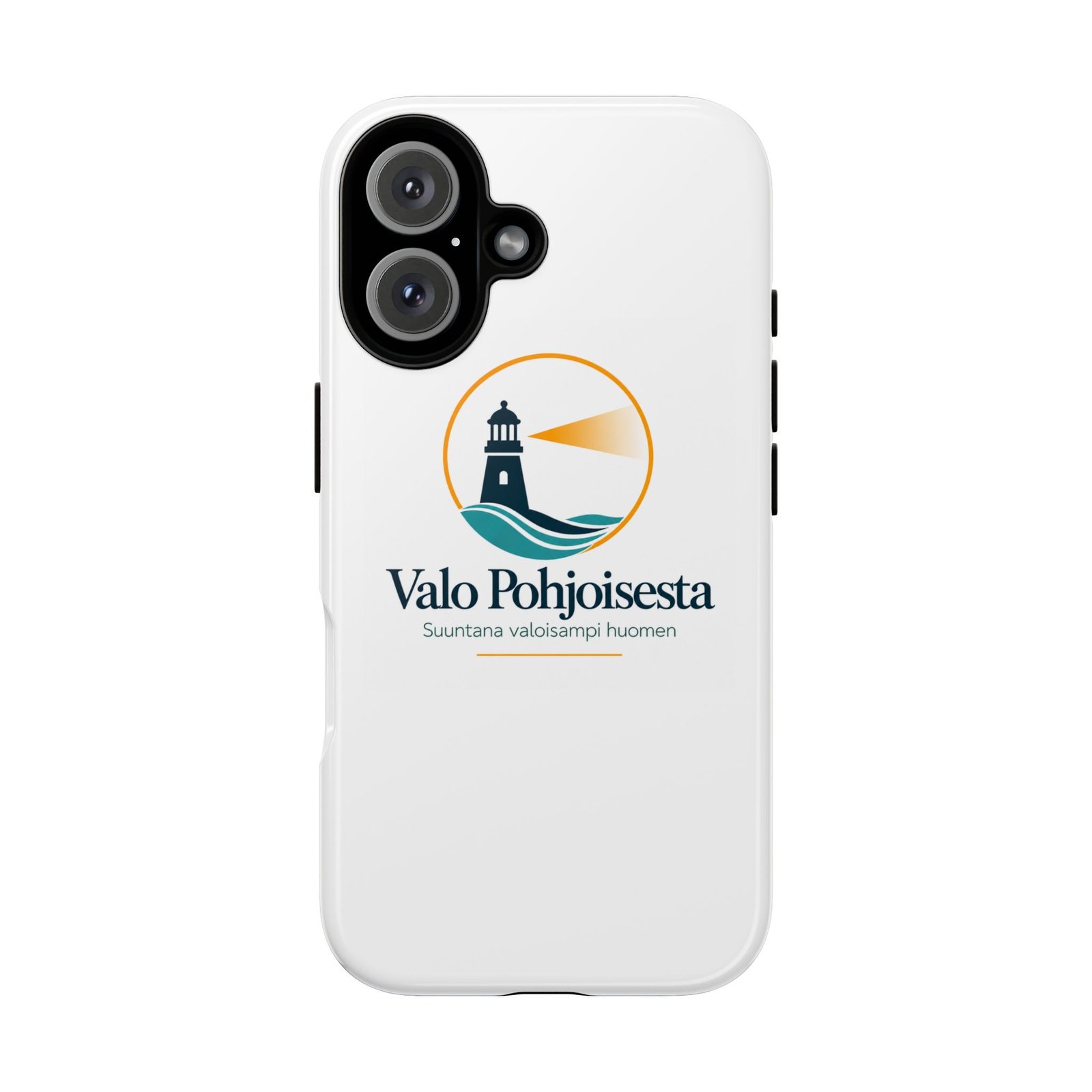 Lighthouse Logo Tough Phone Case — Valo Pohjoisesta Protective Cover - Image 34