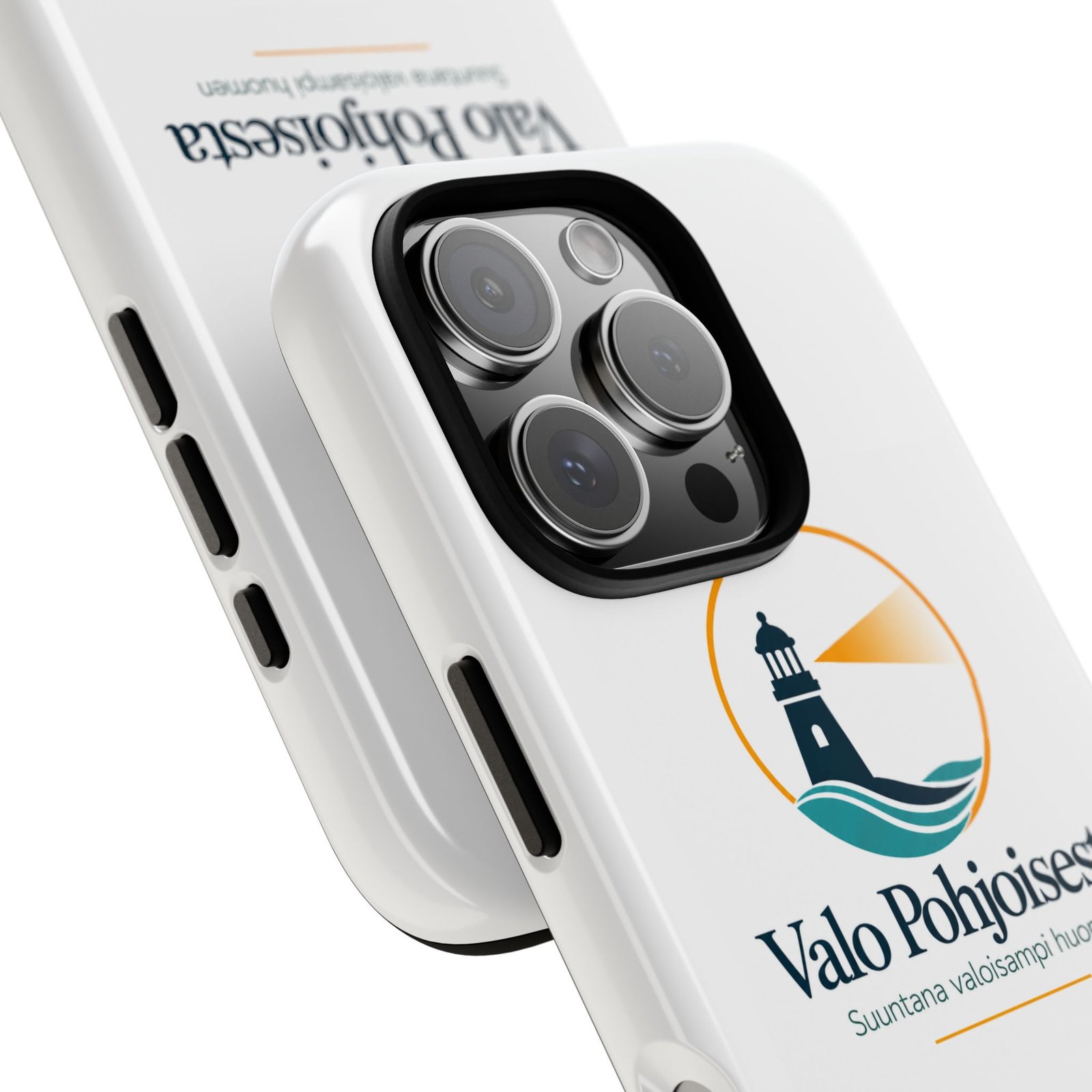 Lighthouse Logo Tough Phone Case — Valo Pohjoisesta Protective Cover - Image 39
