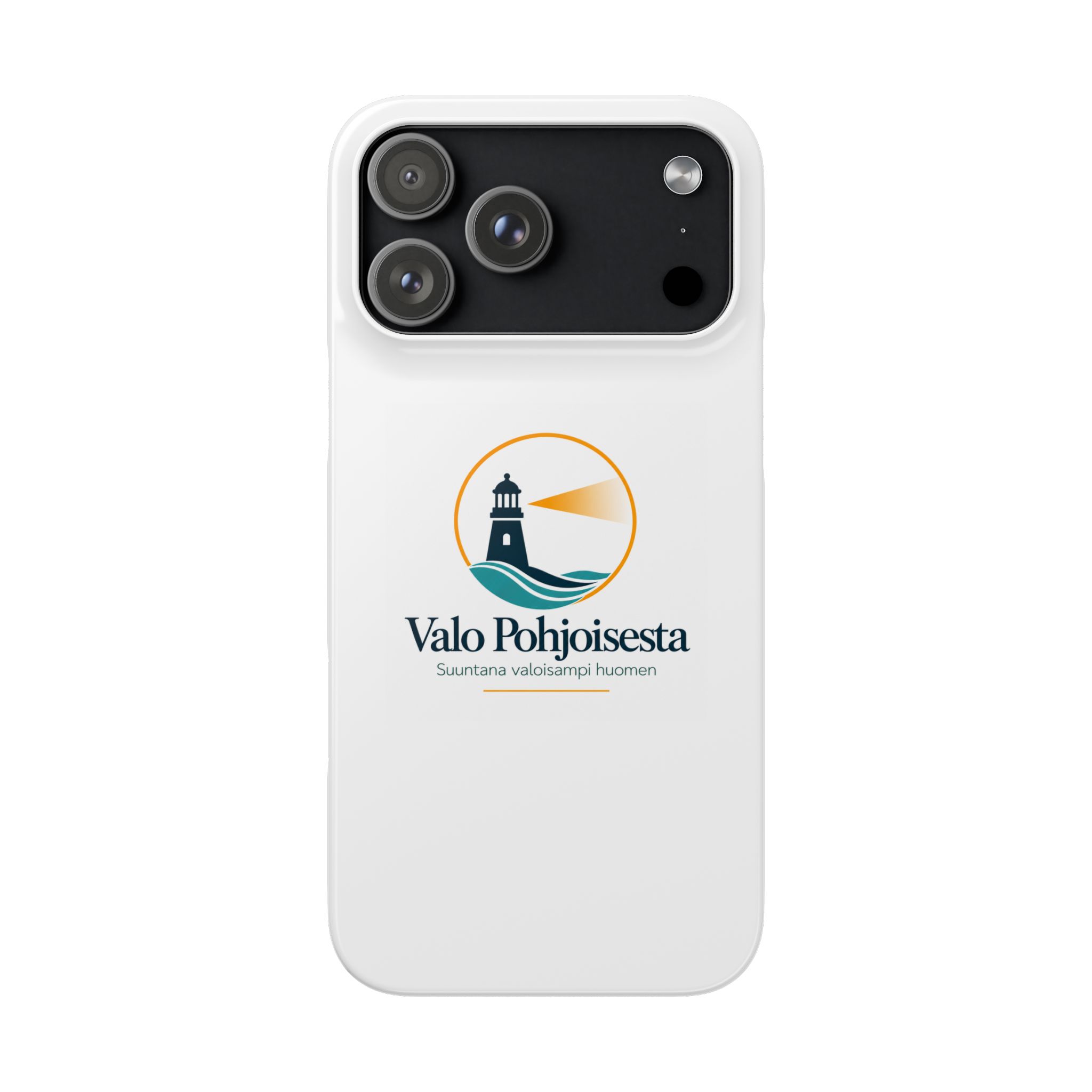 Lighthouse Logo Phone Case — Valo Pohjoisesta Snap Case - Image 186