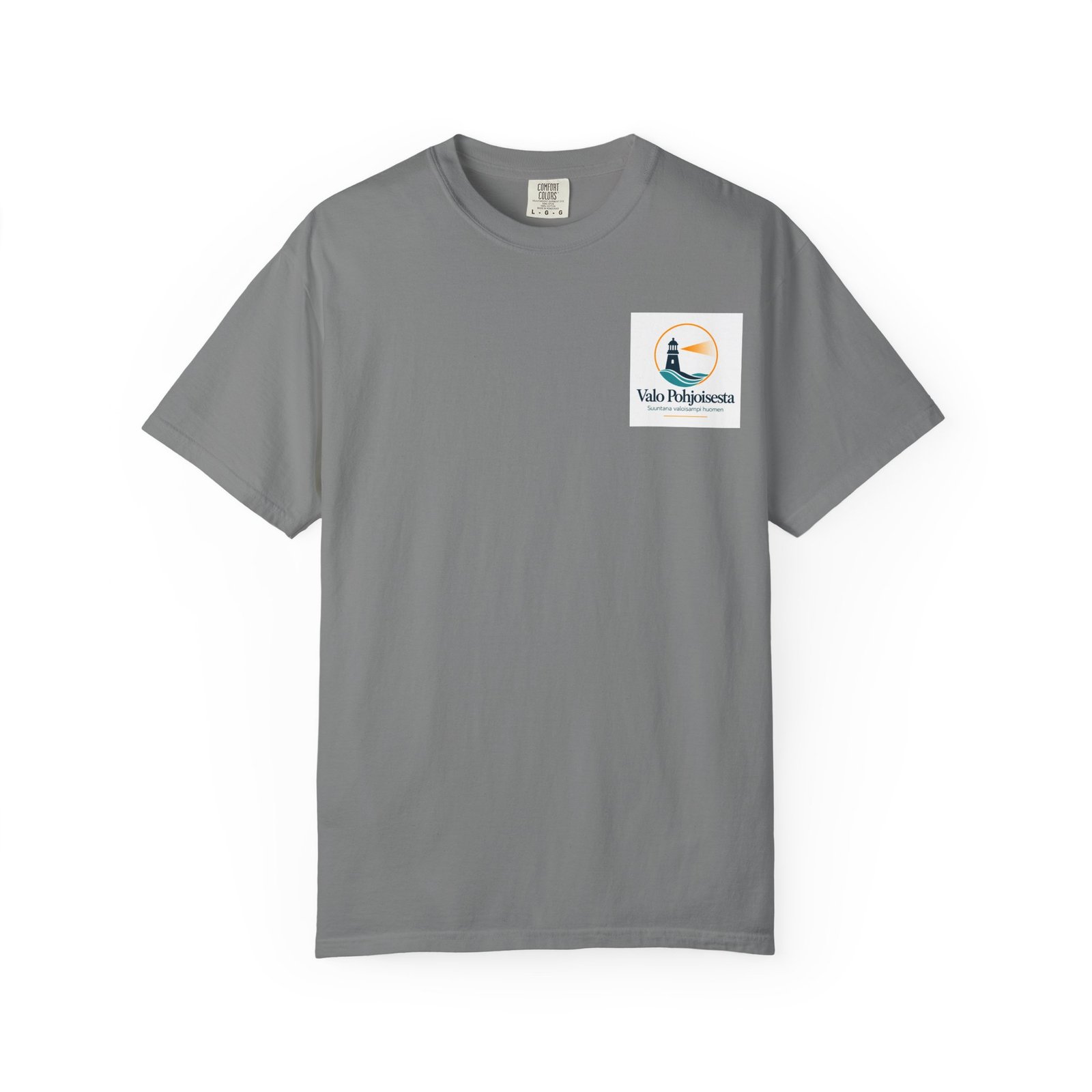 Lighthouse Coast Pocket T-paita — merihenkinen aaltoaiheinen T-paita - Image 5