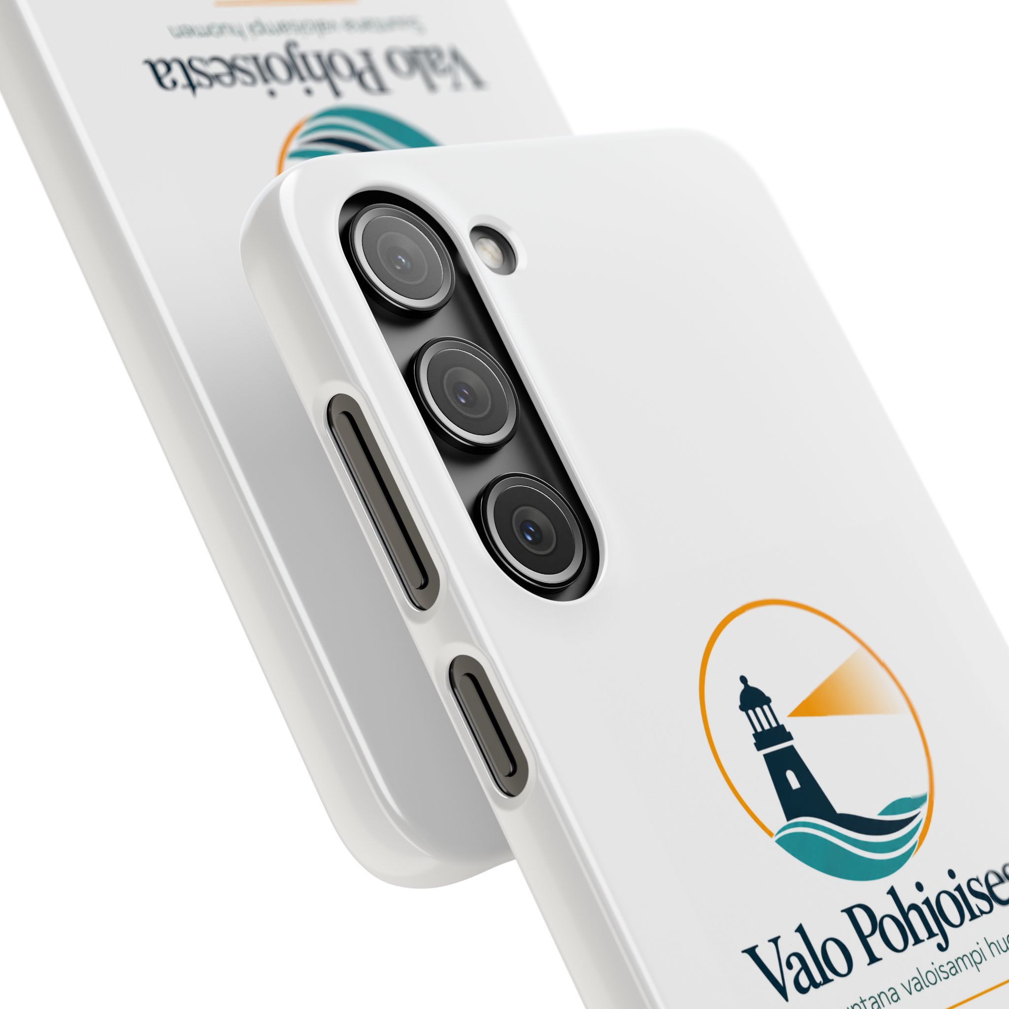 Lighthouse Logo Phone Case — Valo Pohjoisesta Snap Case - Image 169