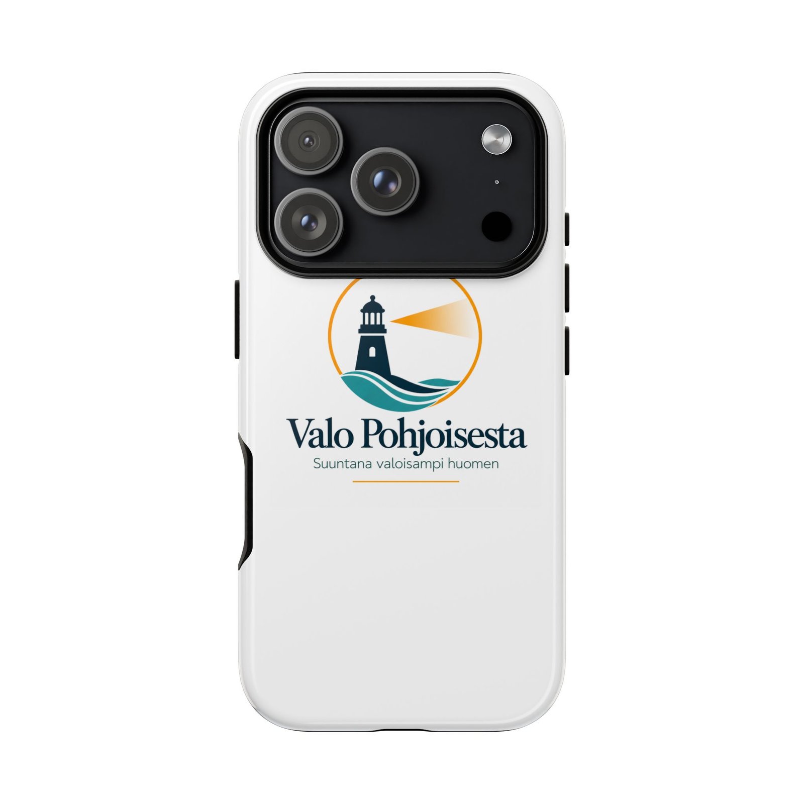 Lighthouse Logo Tough Phone Case — Valo Pohjoisesta Protective Cover - Image 42