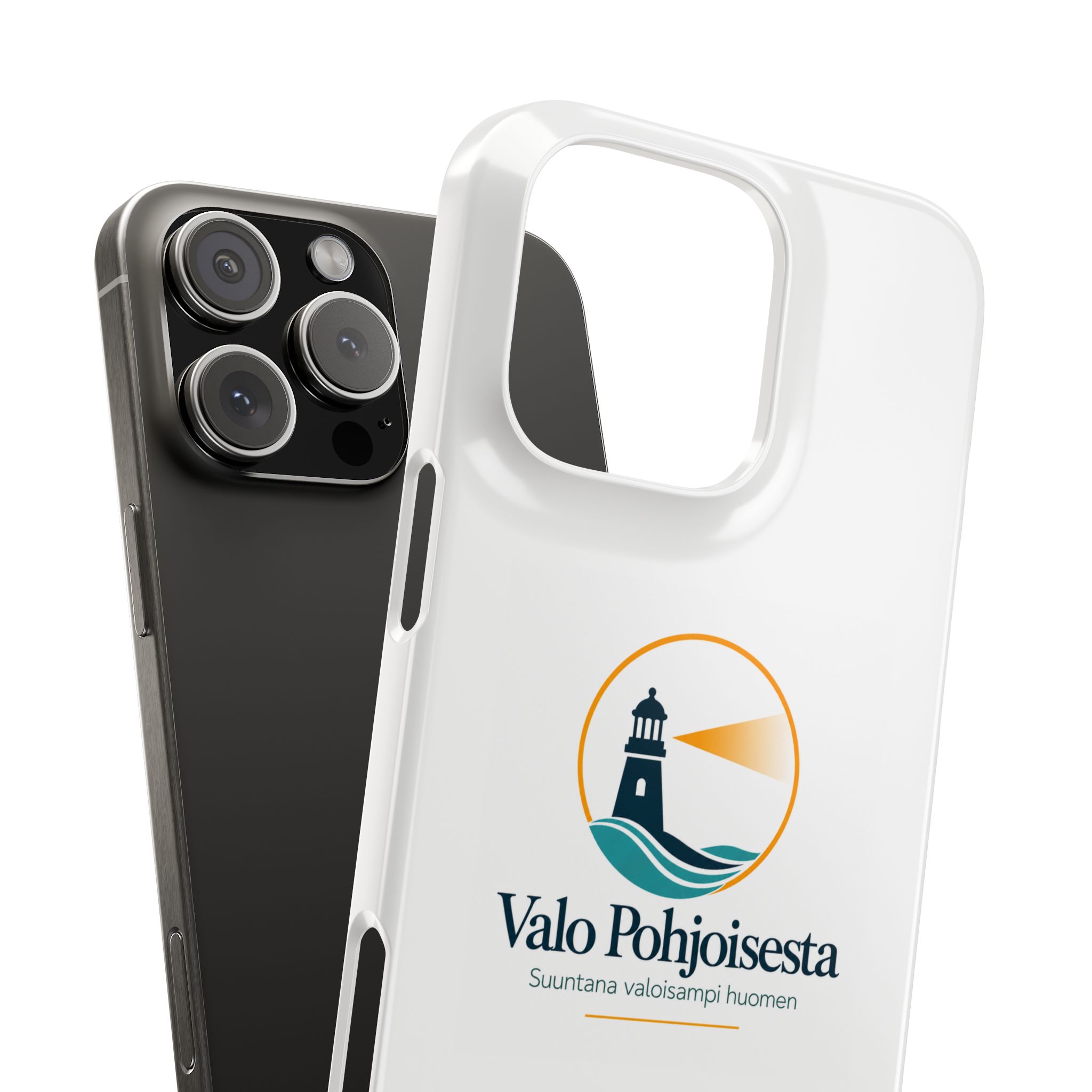 Lighthouse Logo Phone Case — Valo Pohjoisesta Snap Case - Image 116