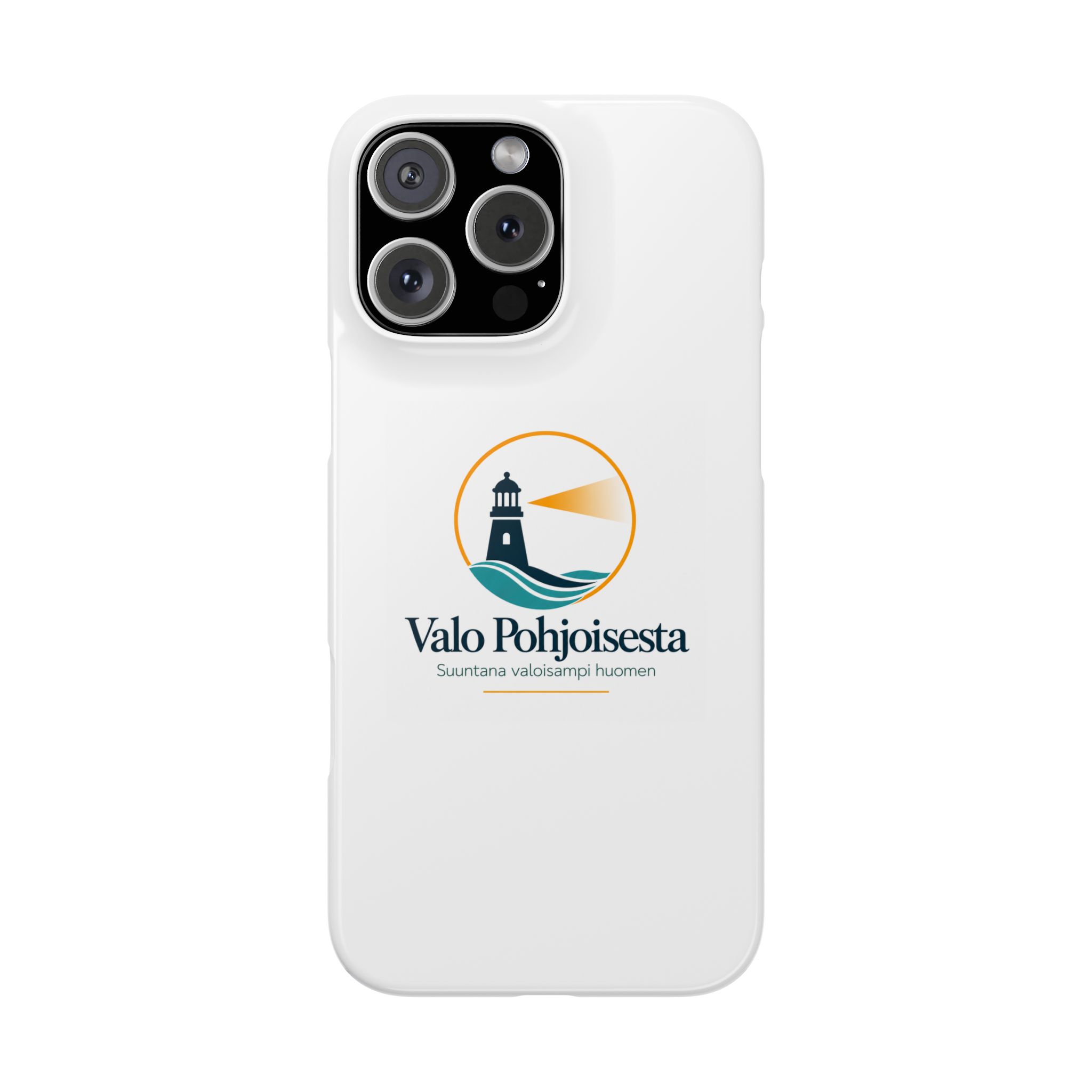 Lighthouse Logo Phone Case — Valo Pohjoisesta Snap Case - Image 114