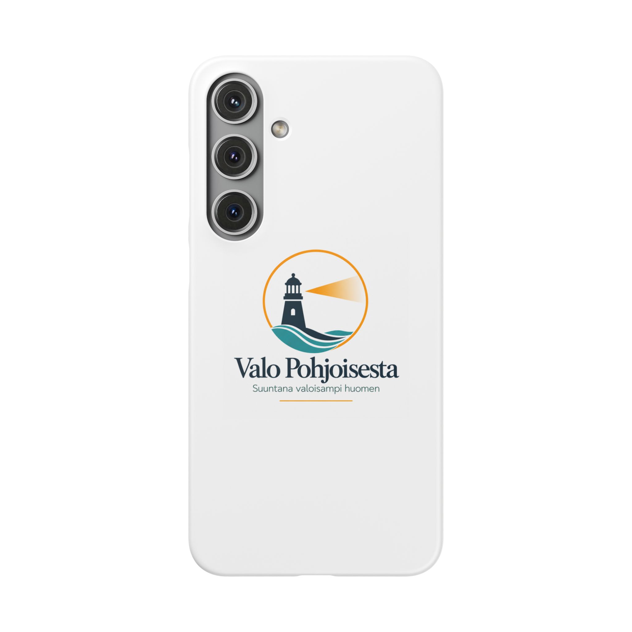 Lighthouse Logo Phone Case — Valo Pohjoisesta Snap Case - Image 153