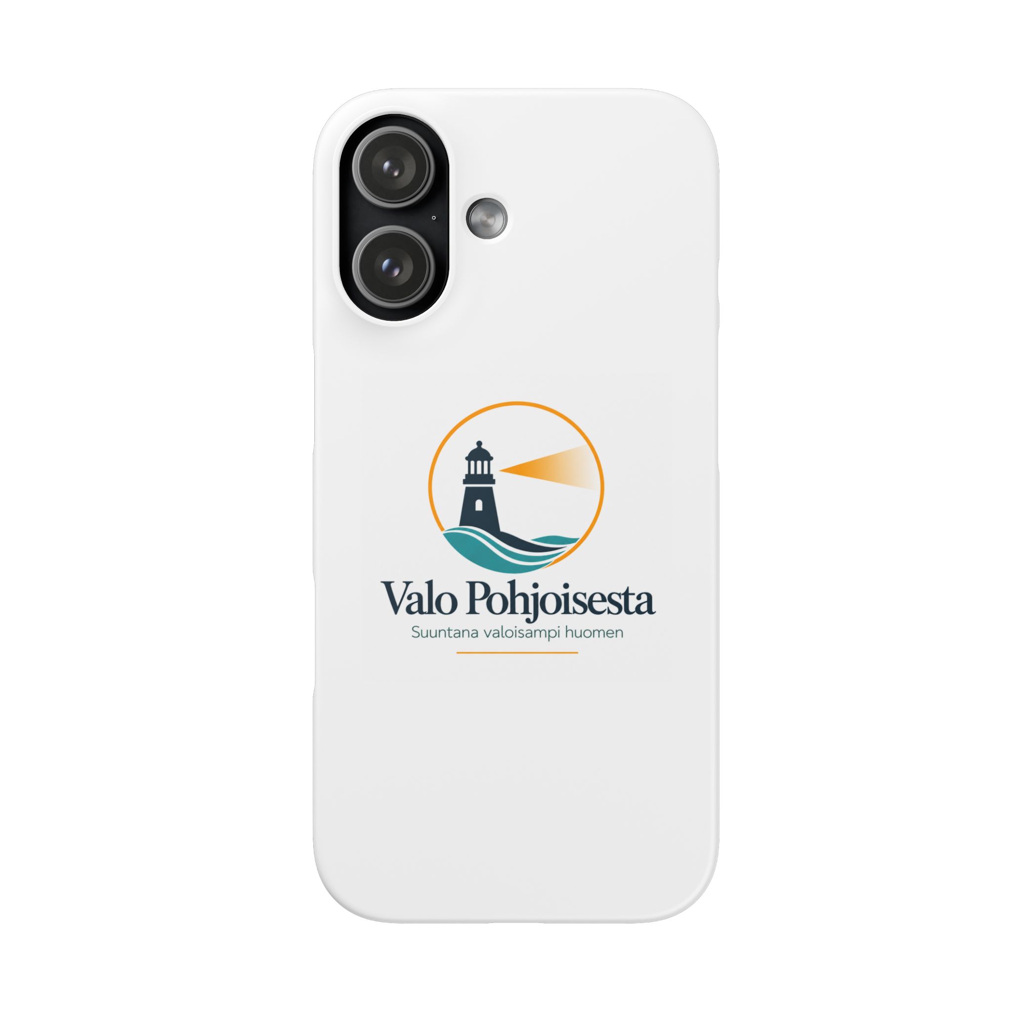 Lighthouse Logo Phone Case — Valo Pohjoisesta Snap Case - Image 181