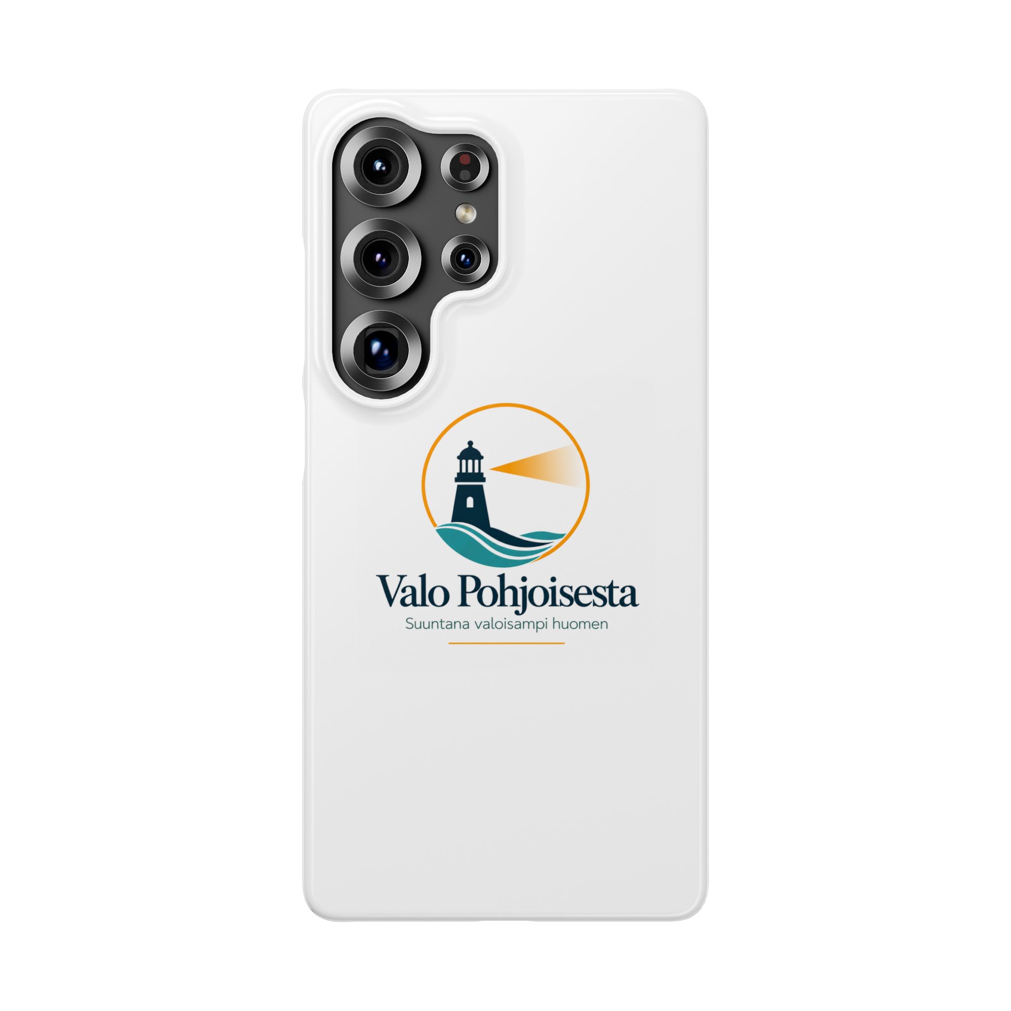 Lighthouse Logo Phone Case — Valo Pohjoisesta Snap Case - Image 191