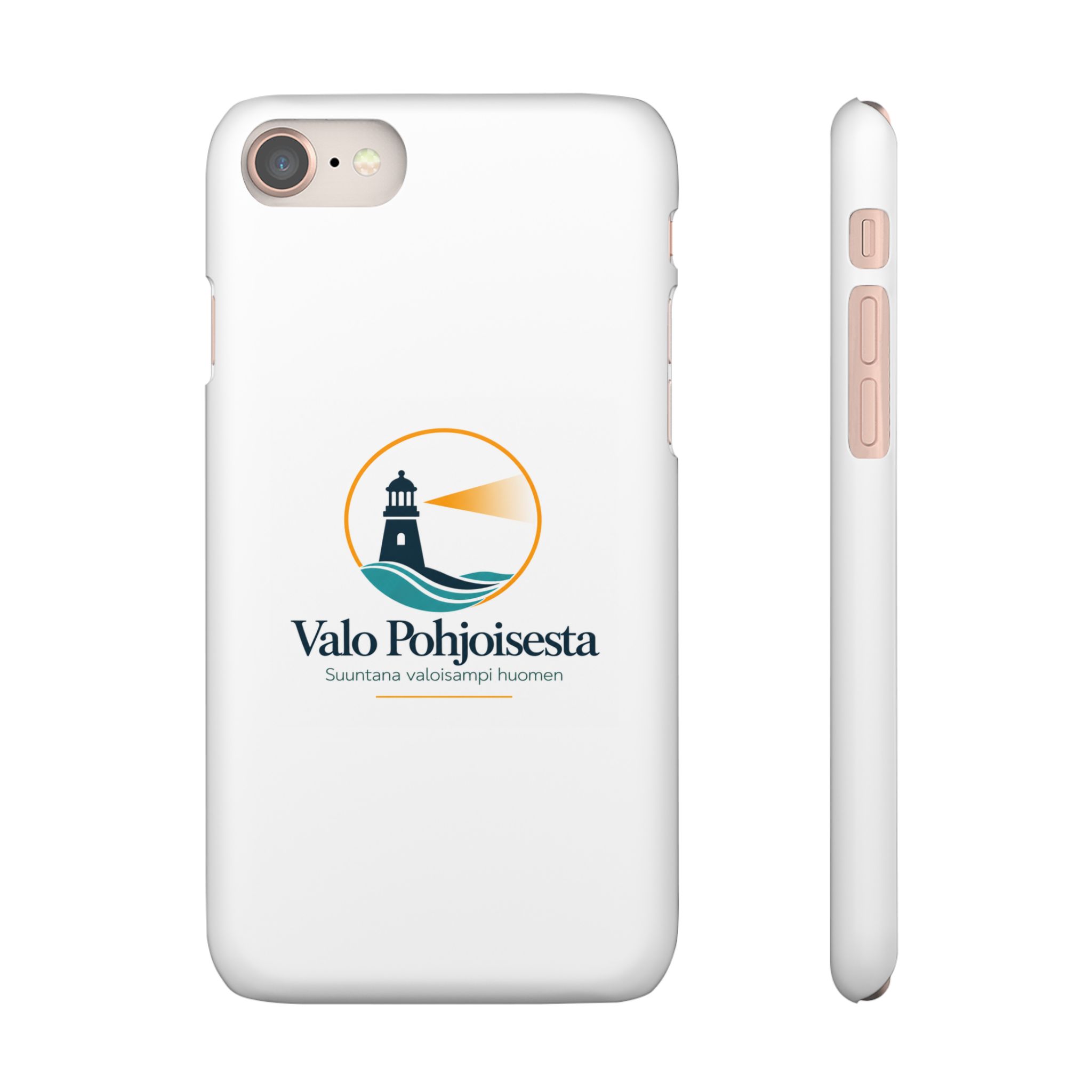 Lighthouse Logo Phone Case — Valo Pohjoisesta Snap Case - Image 3