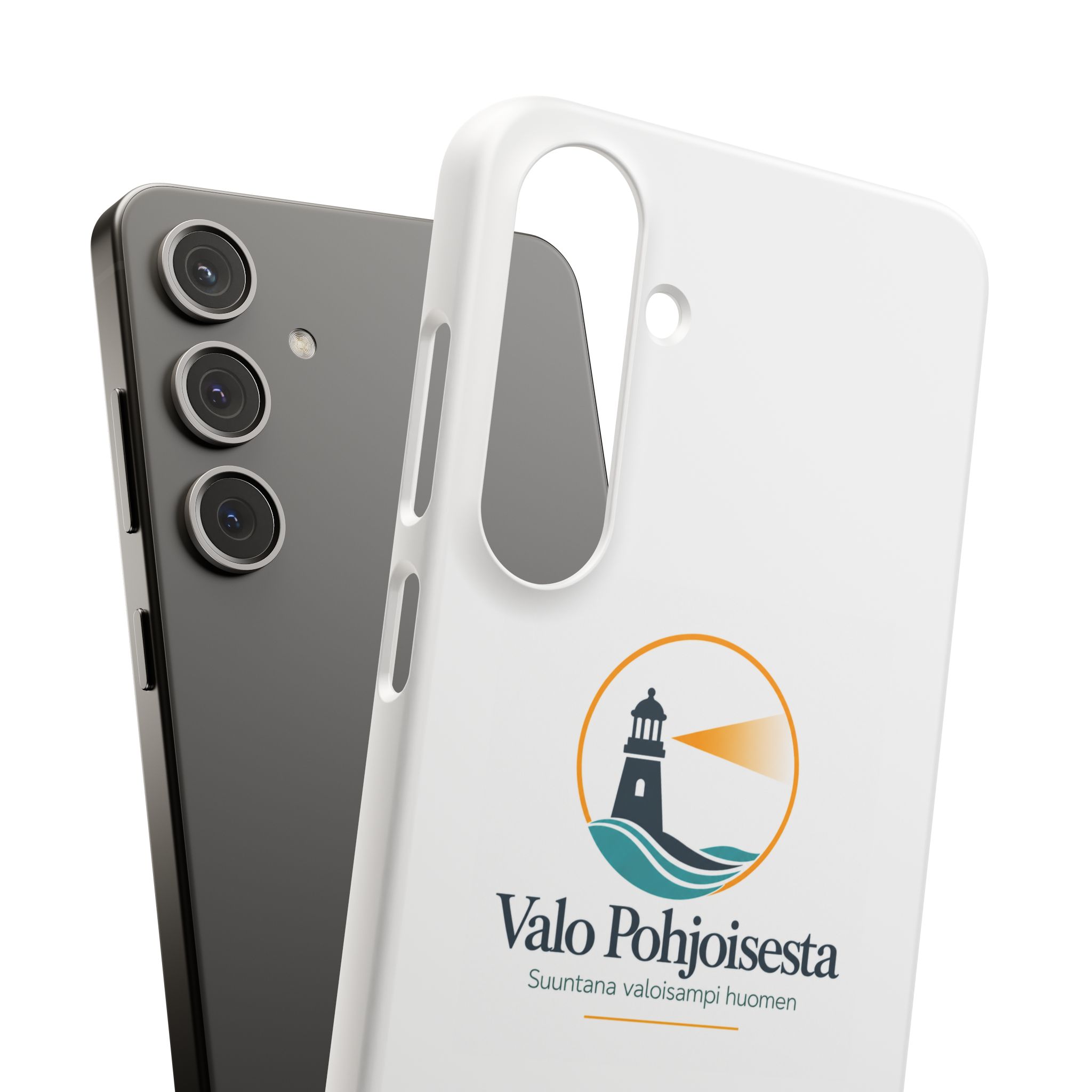 Lighthouse Logo Phone Case — Valo Pohjoisesta Snap Case - Image 155