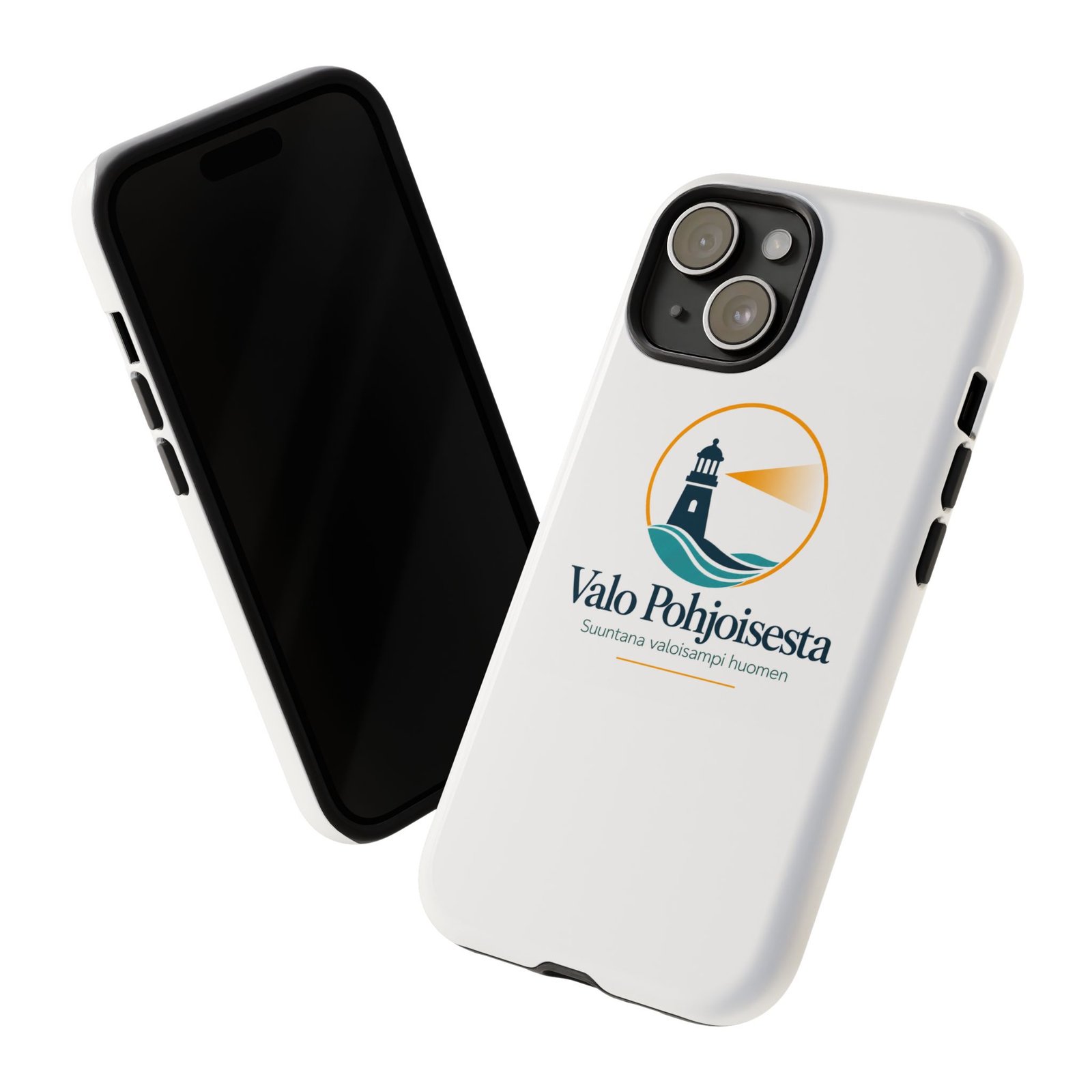 Lighthouse Logo Tough Phone Case — Valo Pohjoisesta Protective Cover - Image 52