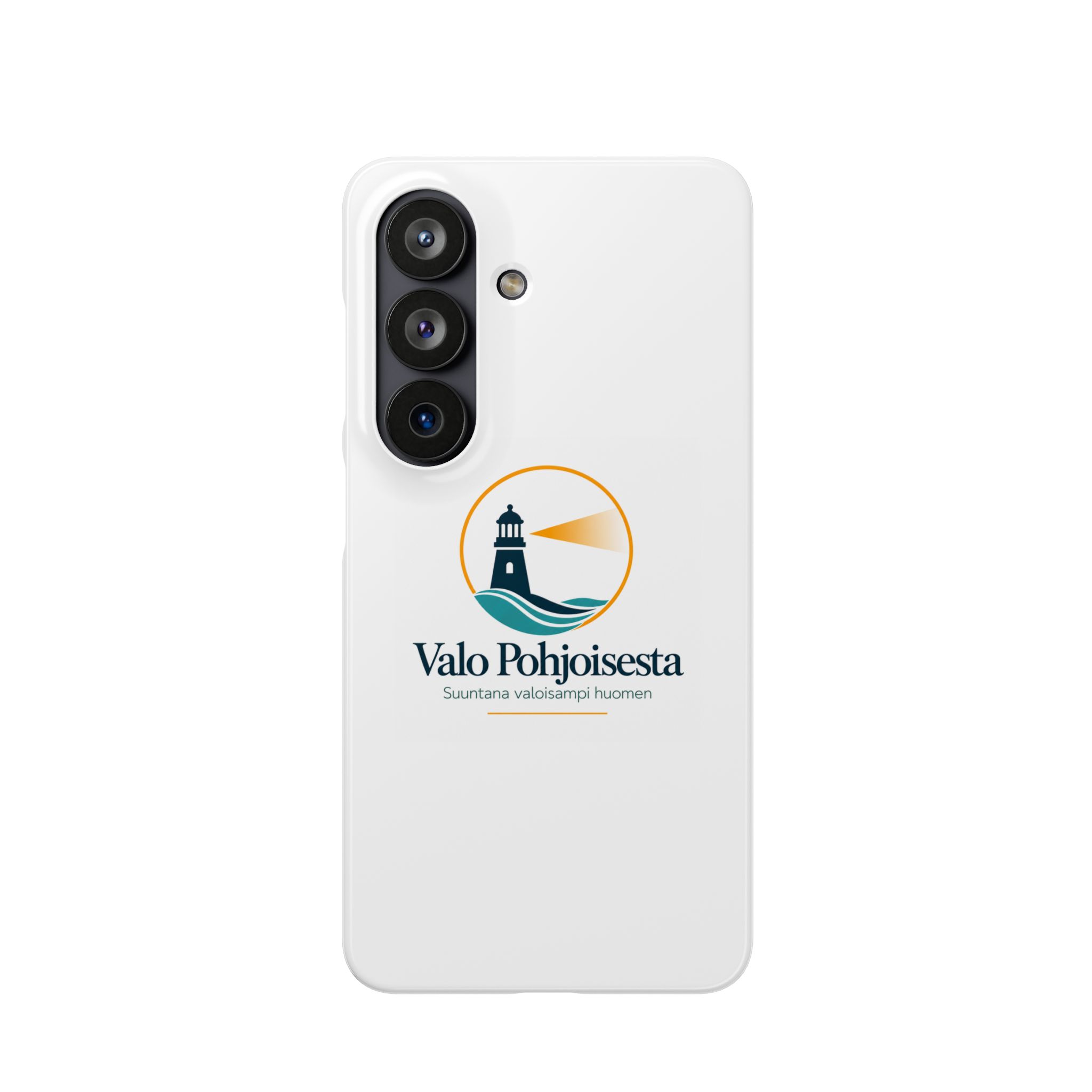 Lighthouse Logo Phone Case — Valo Pohjoisesta Snap Case - Image 194