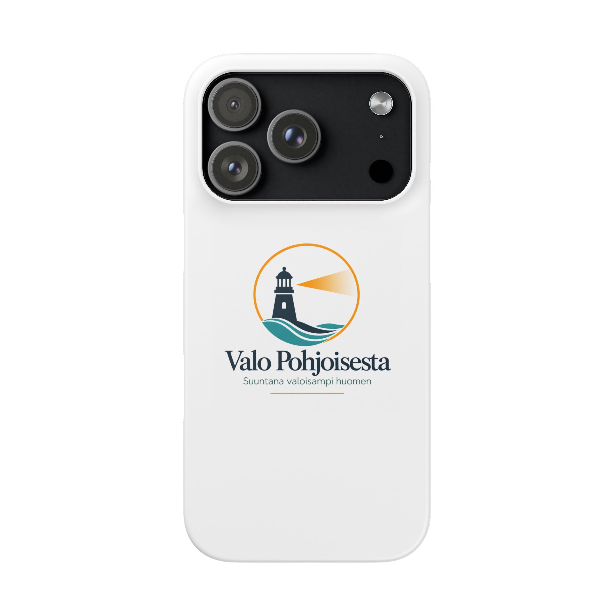 Lighthouse Logo Phone Case — Valo Pohjoisesta Snap Case - Image 185