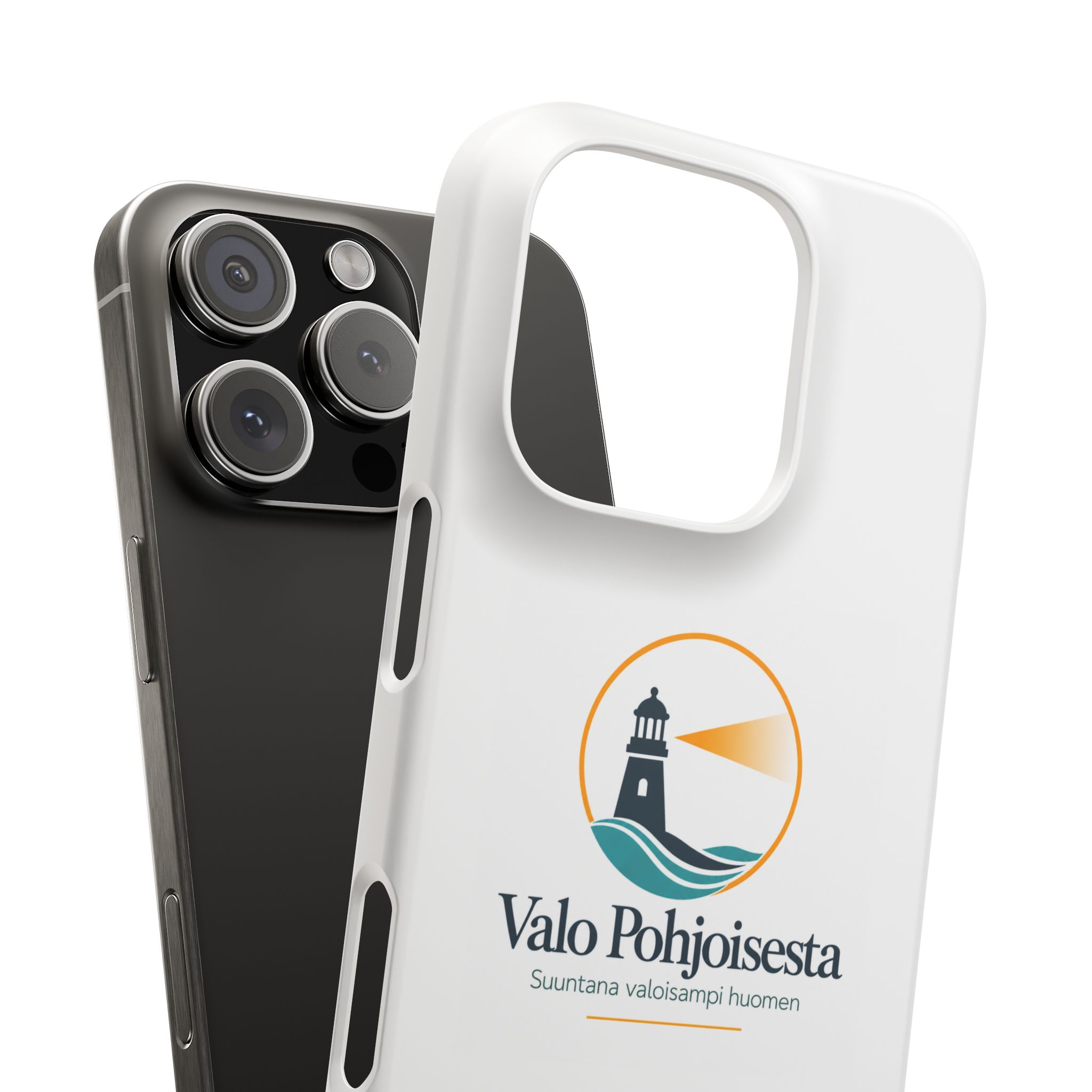 Lighthouse Logo Phone Case — Valo Pohjoisesta Snap Case - Image 107