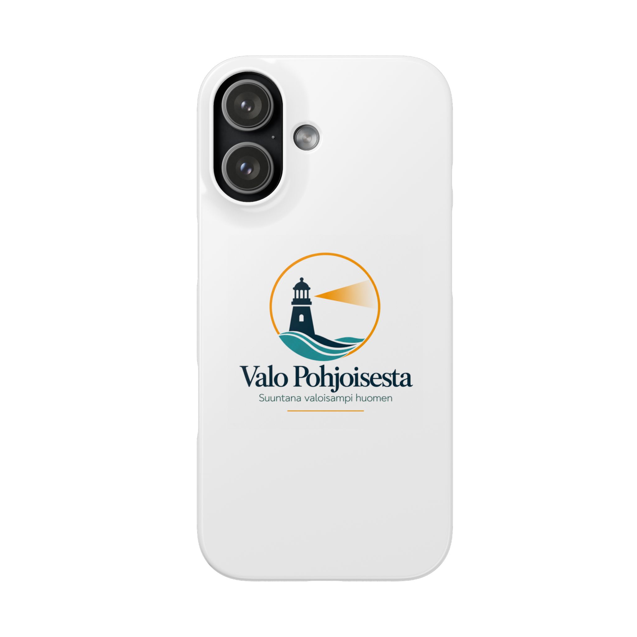 Lighthouse Logo Phone Case — Valo Pohjoisesta Snap Case - Image 180