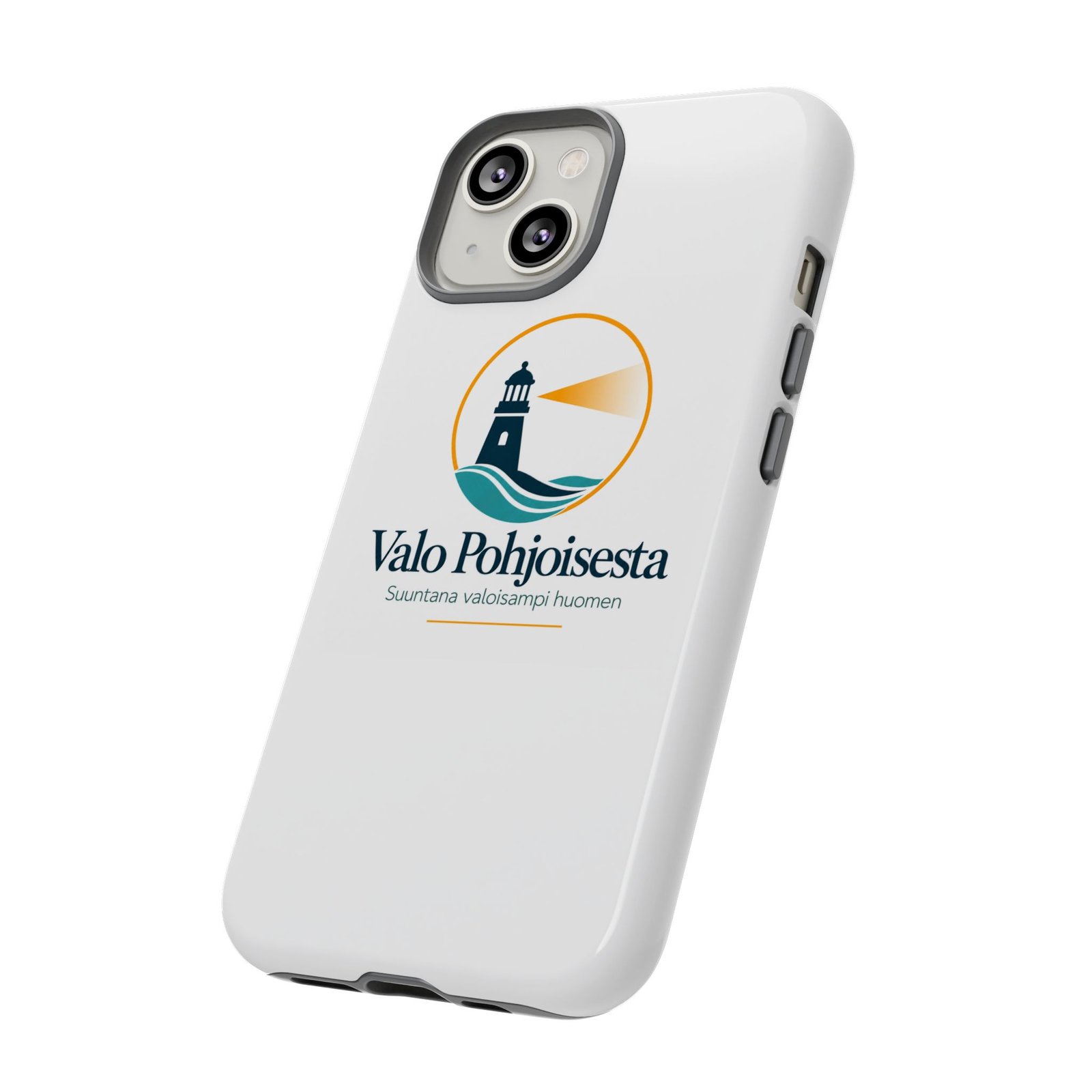Lighthouse Logo Tough Phone Case — Valo Pohjoisesta Protective Cover - Image 61