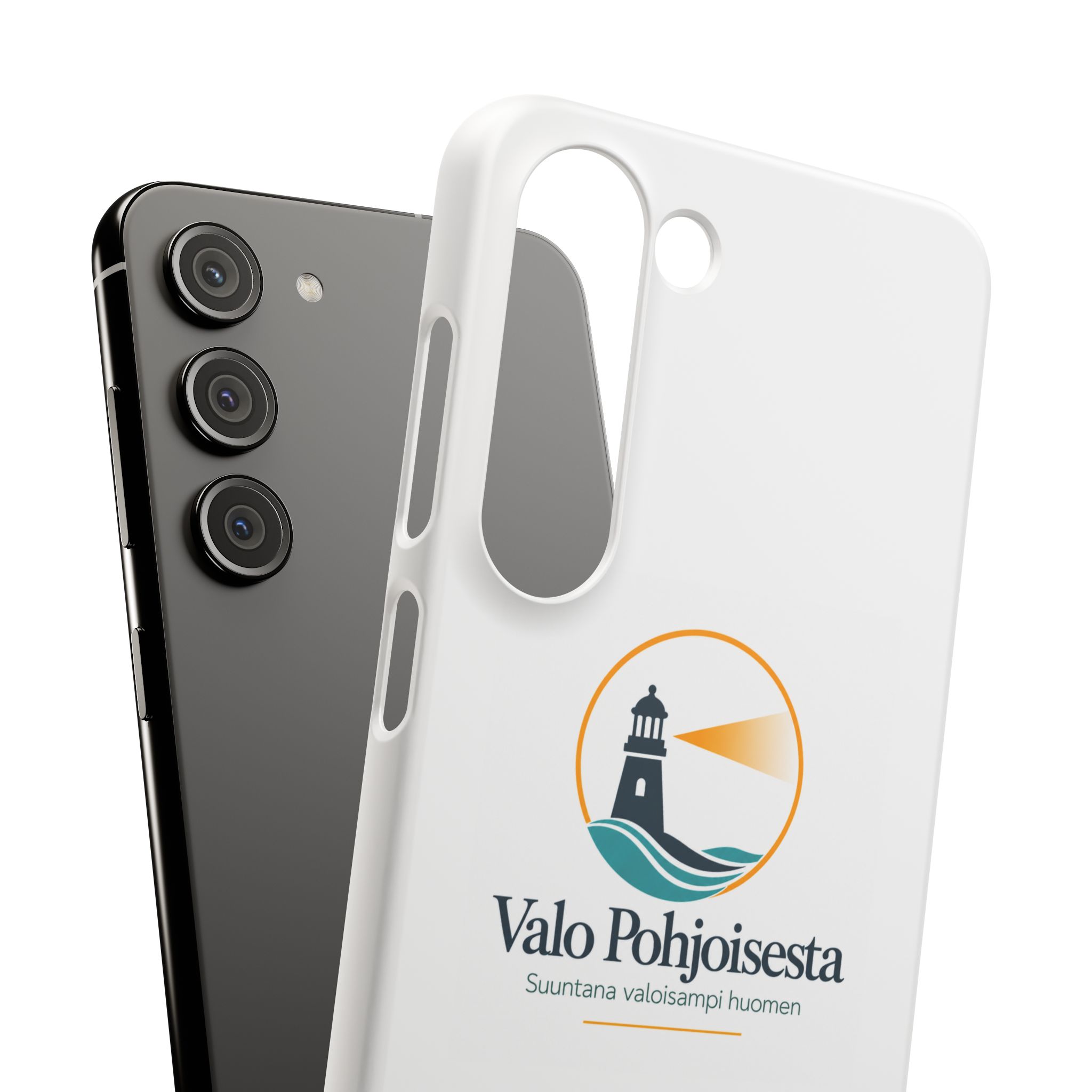 Lighthouse Logo Phone Case — Valo Pohjoisesta Snap Case - Image 167