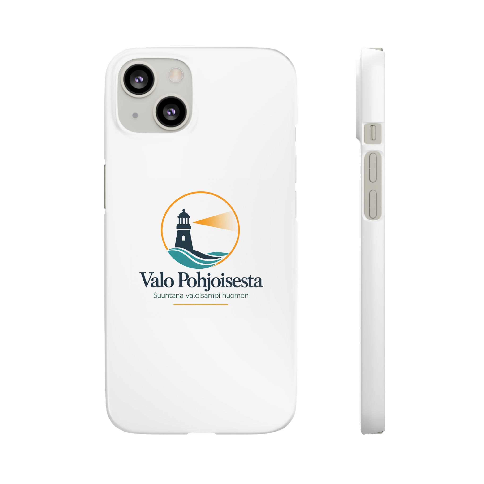 Lighthouse Logo Phone Case — Valo Pohjoisesta Snap Case - Image 55