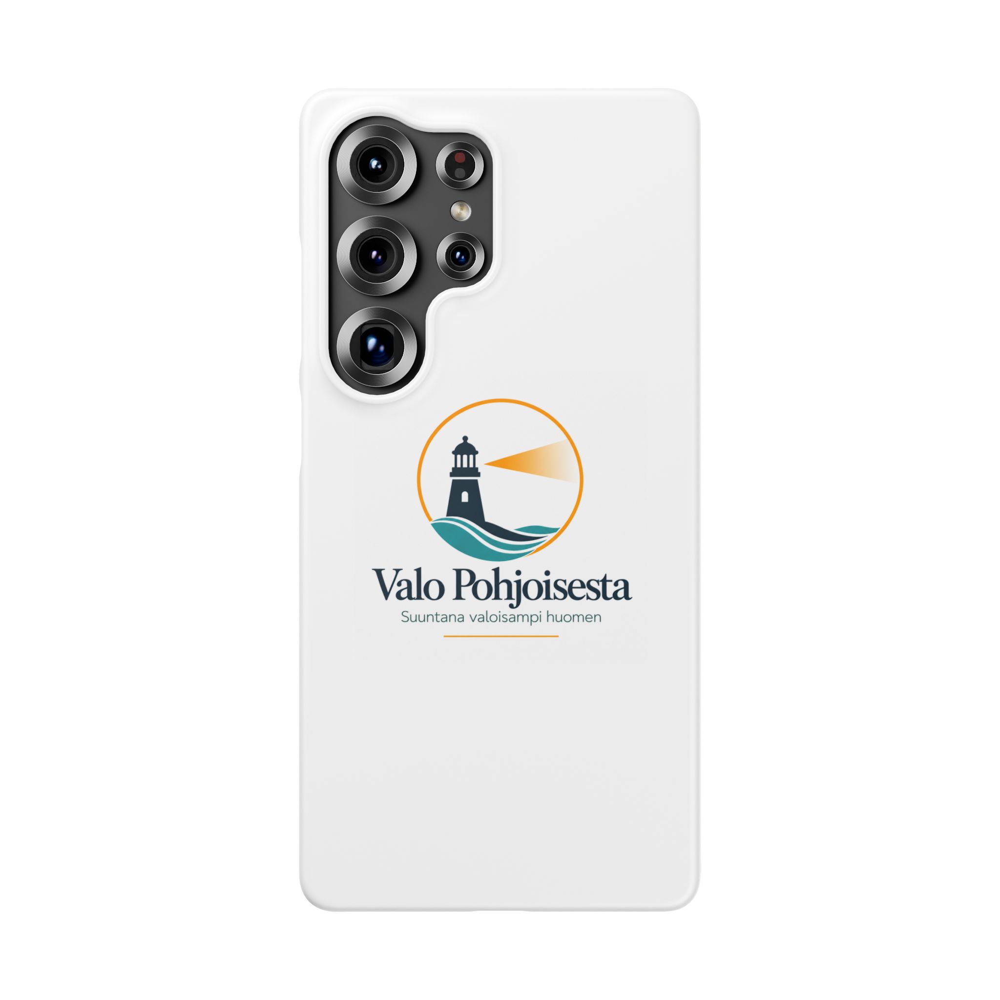Lighthouse Logo Phone Case — Valo Pohjoisesta Snap Case - Image 192