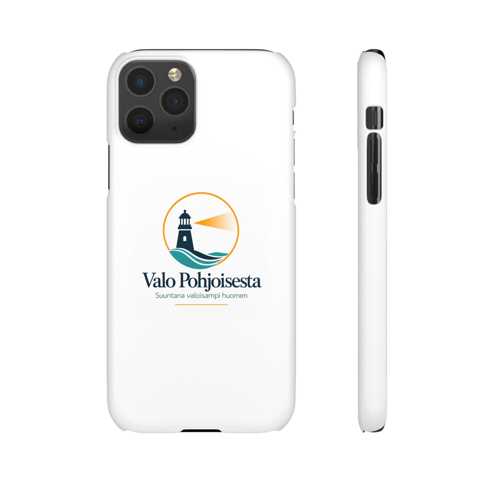 Lighthouse Logo Phone Case — Valo Pohjoisesta Snap Case - Image 33