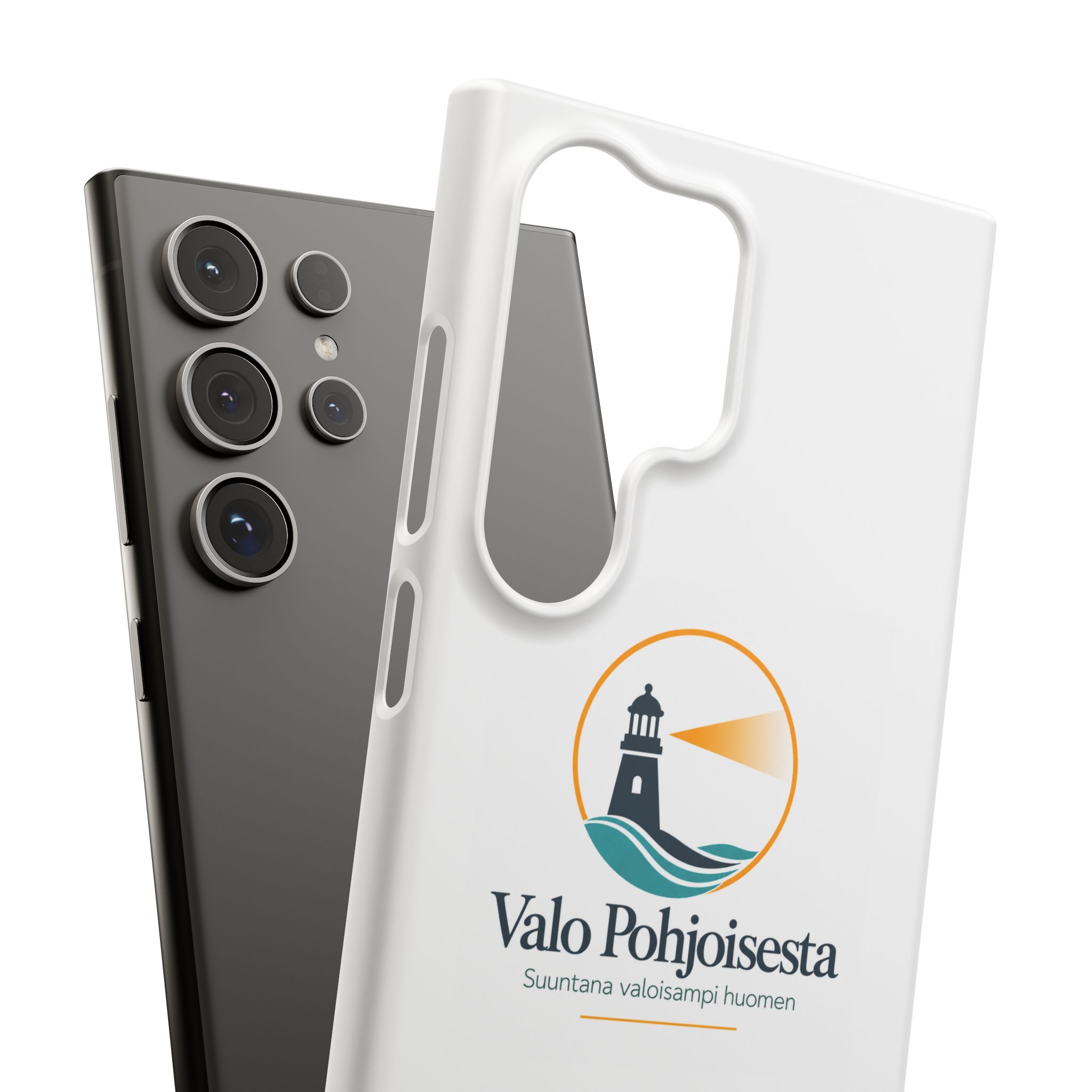 Lighthouse Logo Phone Case — Valo Pohjoisesta Snap Case - Image 161