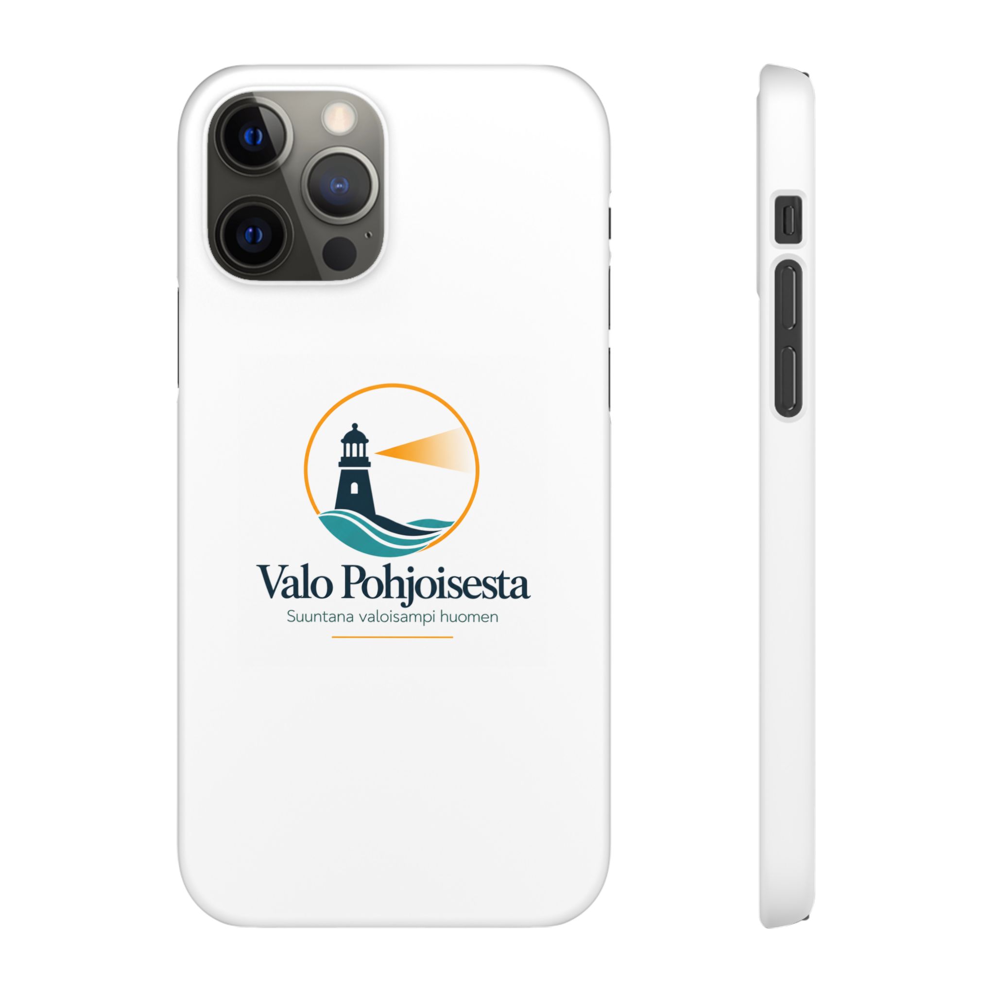 Lighthouse Logo Phone Case — Valo Pohjoisesta Snap Case - Image 47