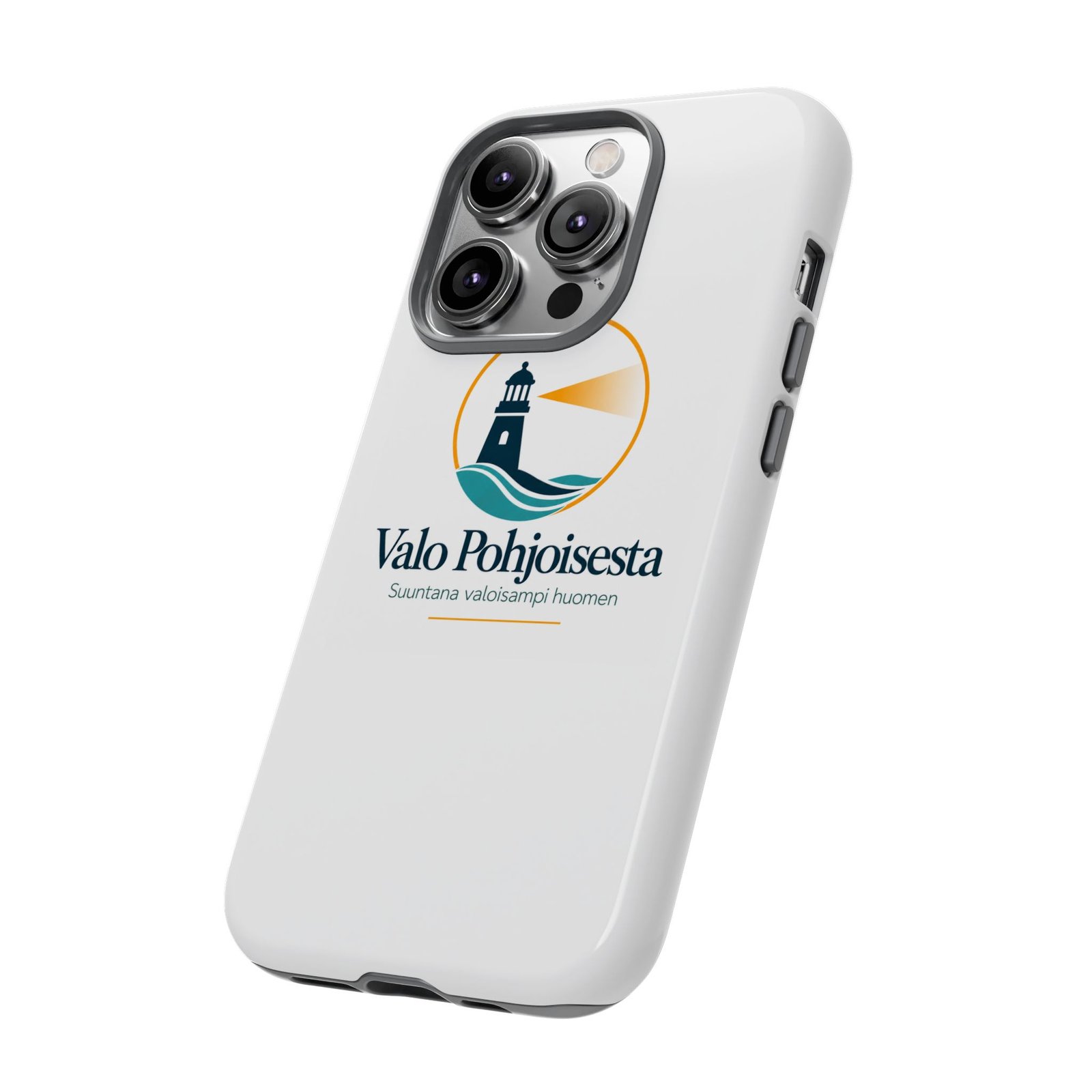 Lighthouse Logo Tough Phone Case — Valo Pohjoisesta Protective Cover - Image 6