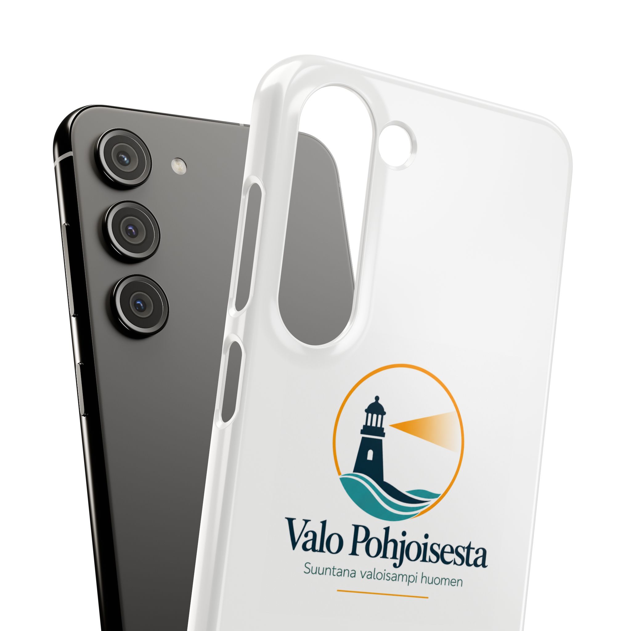 Lighthouse Logo Phone Case — Valo Pohjoisesta Snap Case - Image 164