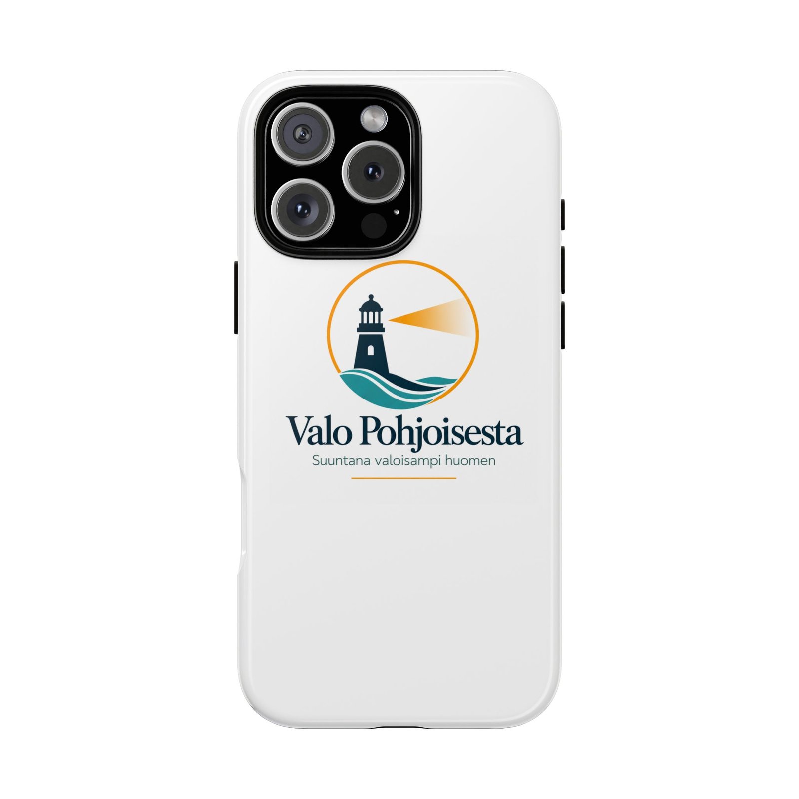 Lighthouse Logo Tough Phone Case — Valo Pohjoisesta Protective Cover - Image 9