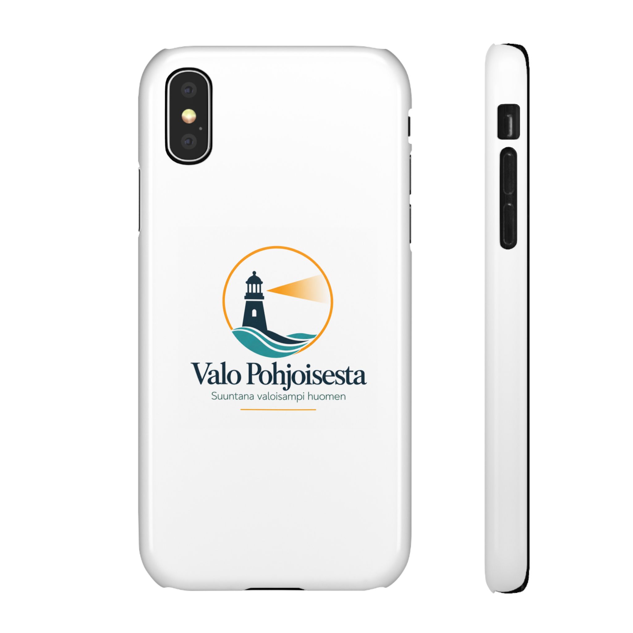 Lighthouse Logo Phone Case — Valo Pohjoisesta Snap Case - Image 9