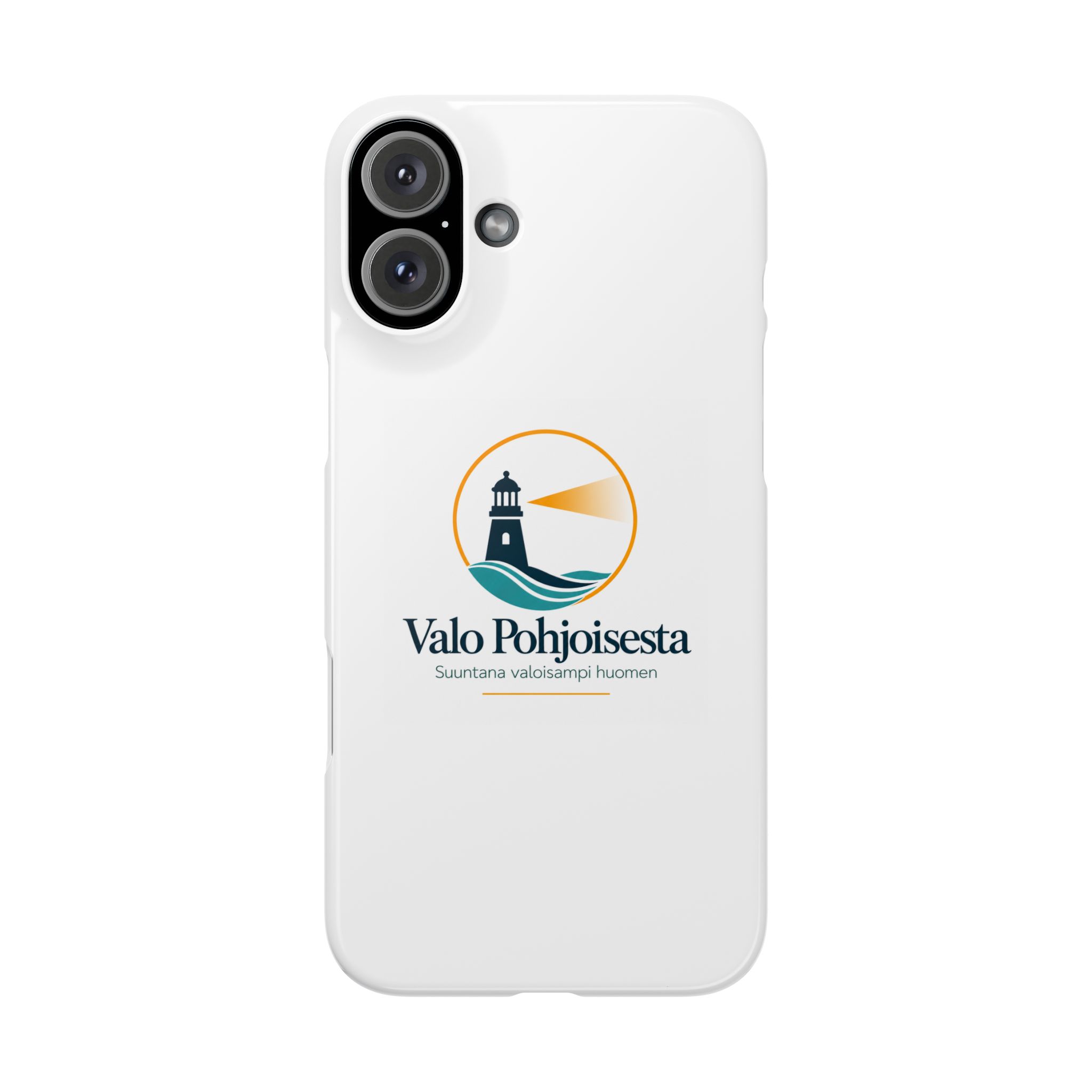 Lighthouse Logo Phone Case — Valo Pohjoisesta Snap Case - Image 108