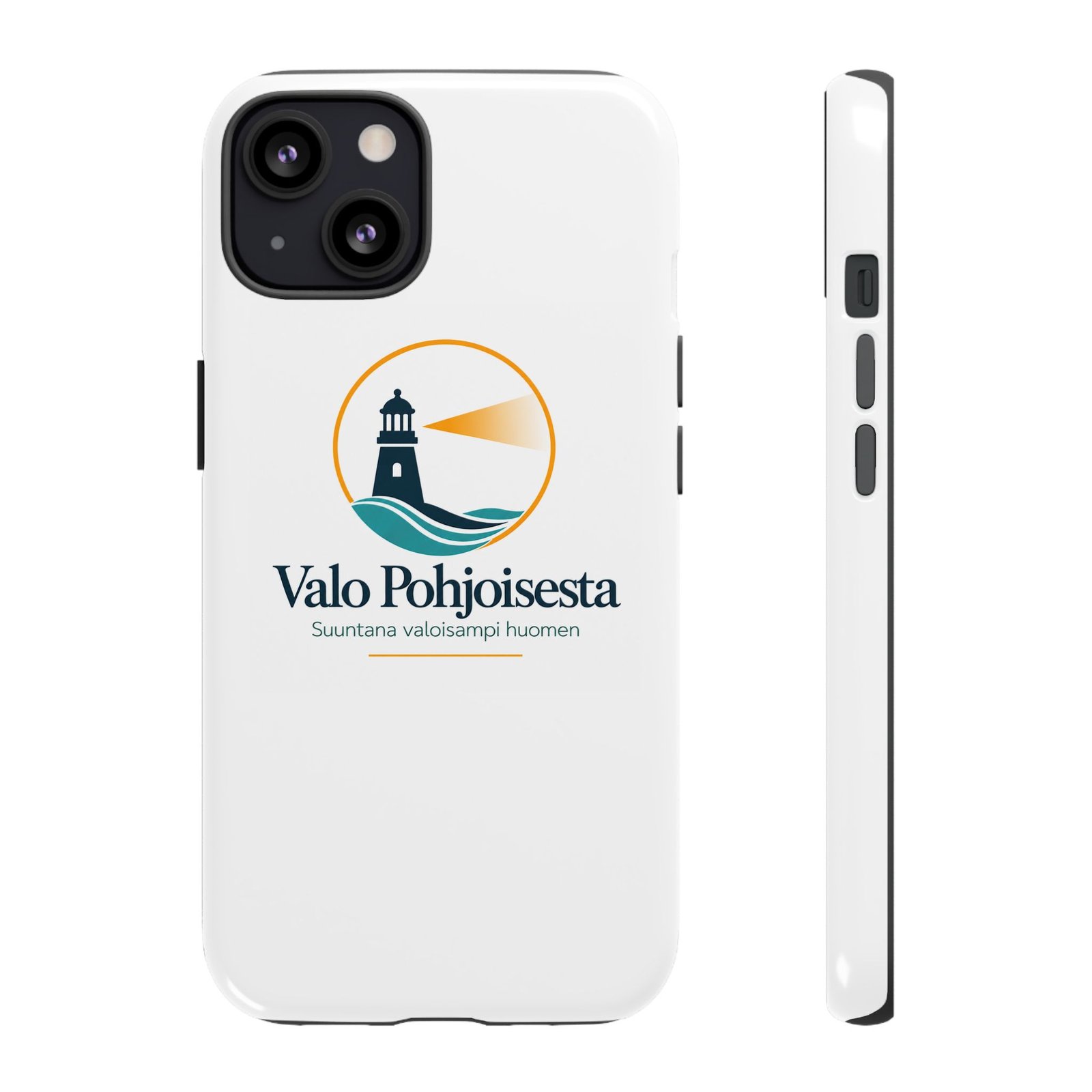 Lighthouse Logo Tough Phone Case — Valo Pohjoisesta Protective Cover - Image 56