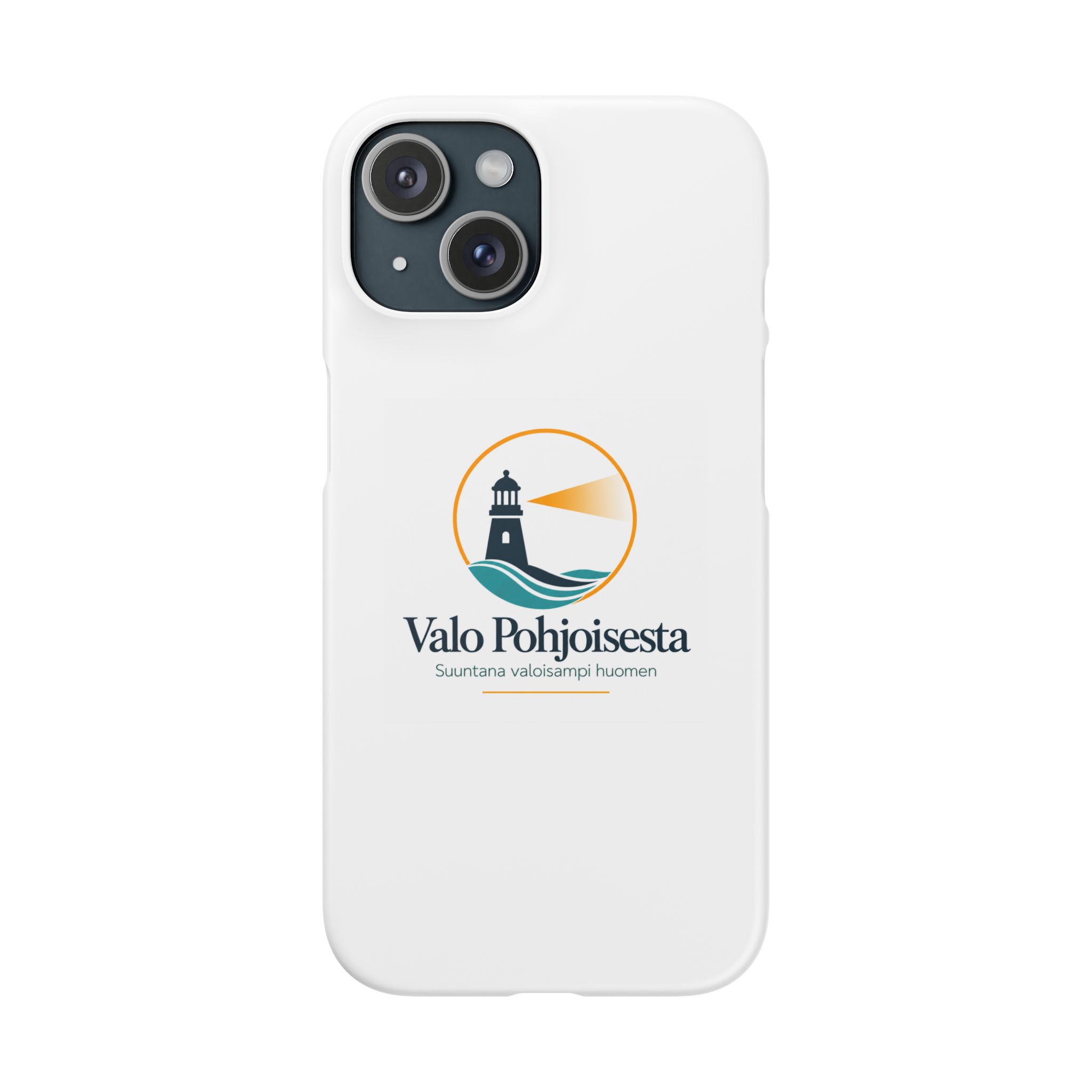 Lighthouse Logo Phone Case — Valo Pohjoisesta Snap Case - Image 123