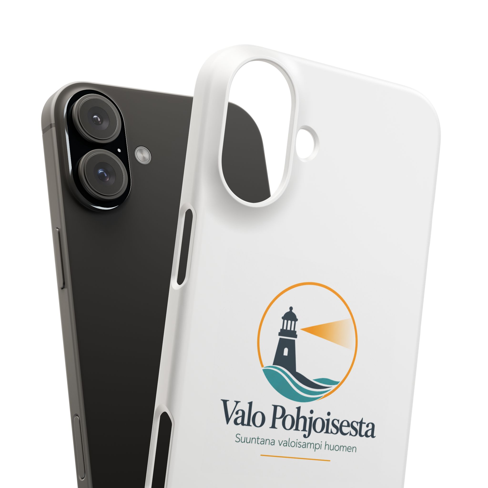 Lighthouse Logo Phone Case — Valo Pohjoisesta Snap Case - Image 113