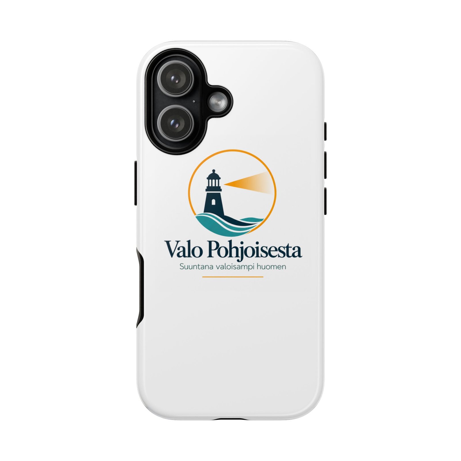Lighthouse Logo Tough Phone Case — Valo Pohjoisesta Protective Cover - Image 14
