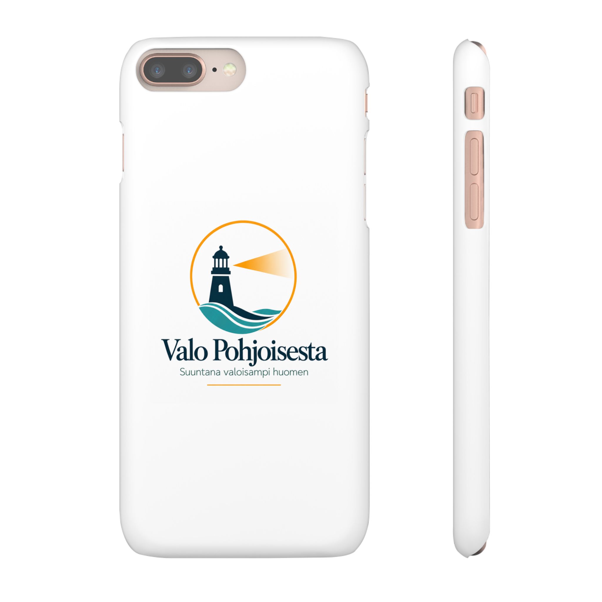 Lighthouse Logo Phone Case — Valo Pohjoisesta Snap Case - Image 7