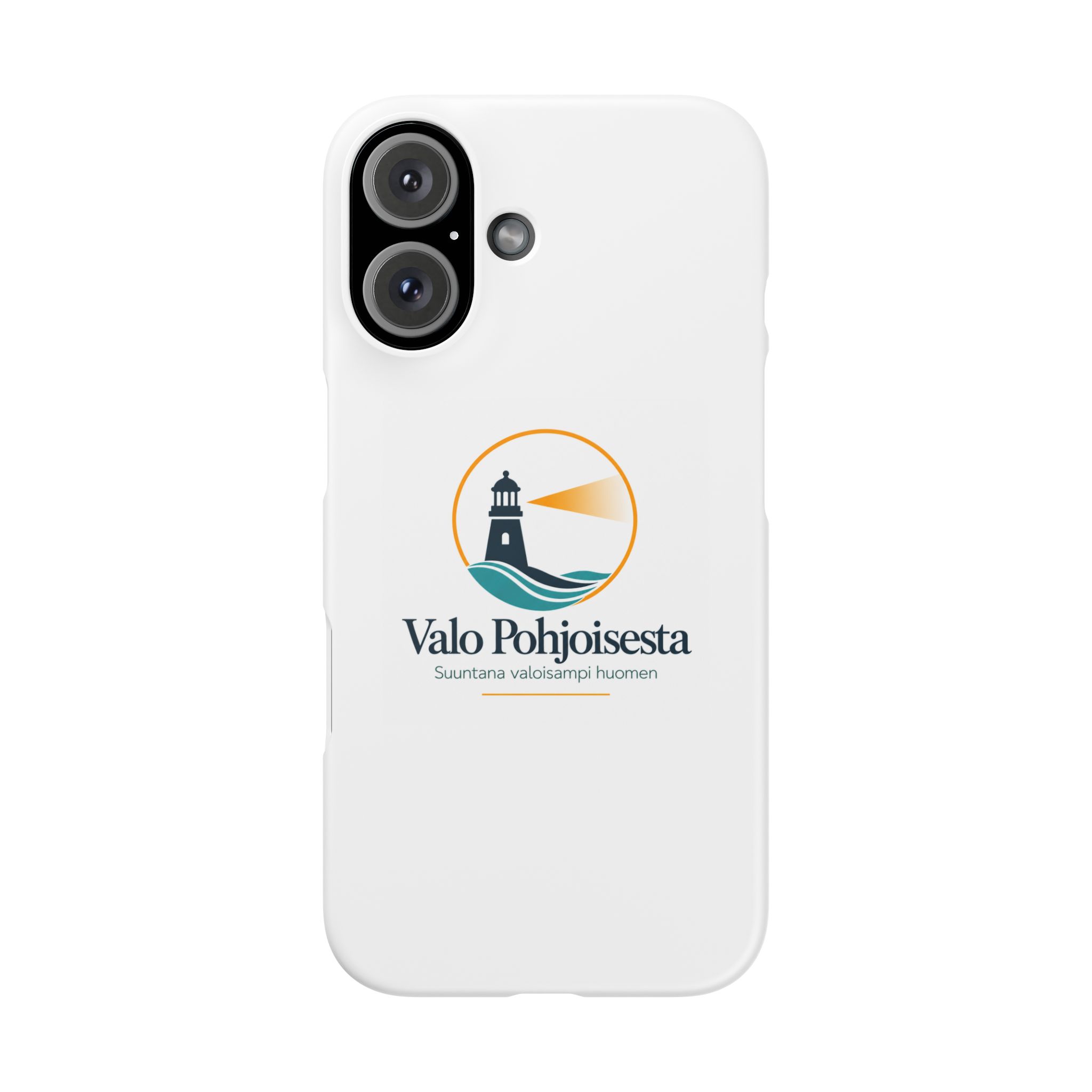 Lighthouse Logo Phone Case — Valo Pohjoisesta Snap Case - Image 99