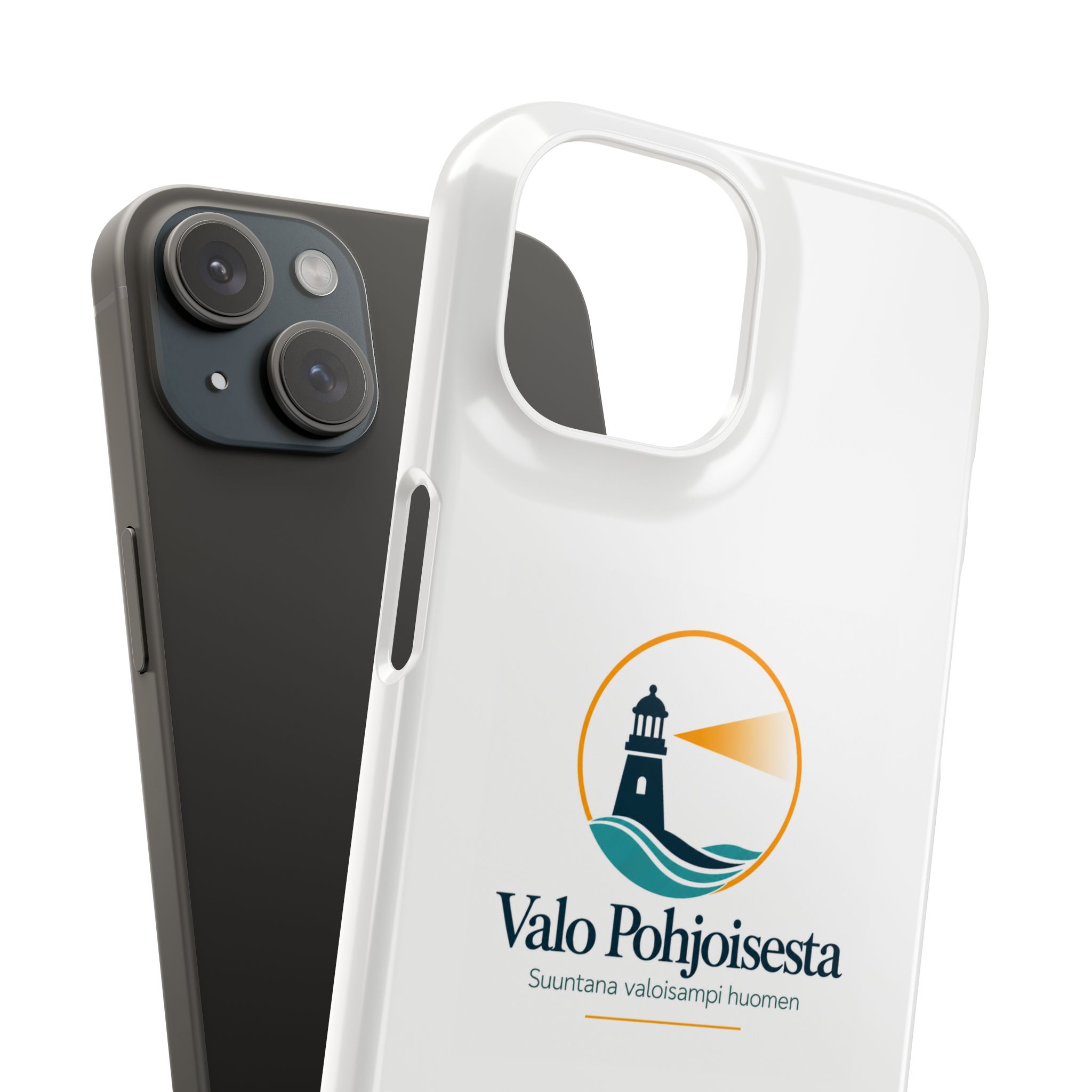 Lighthouse Logo Phone Case — Valo Pohjoisesta Snap Case - Image 122