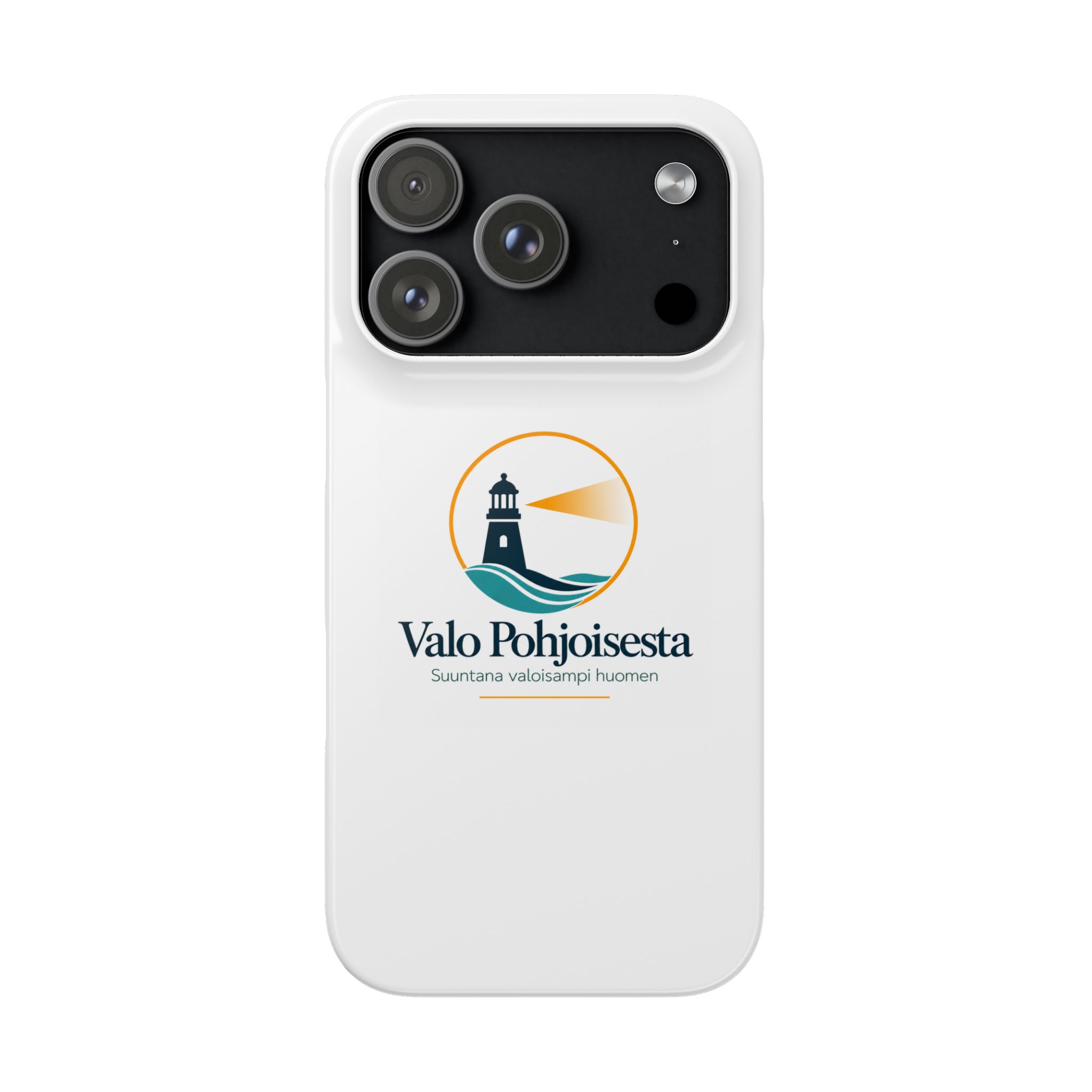 Lighthouse Logo Phone Case — Valo Pohjoisesta Snap Case - Image 184