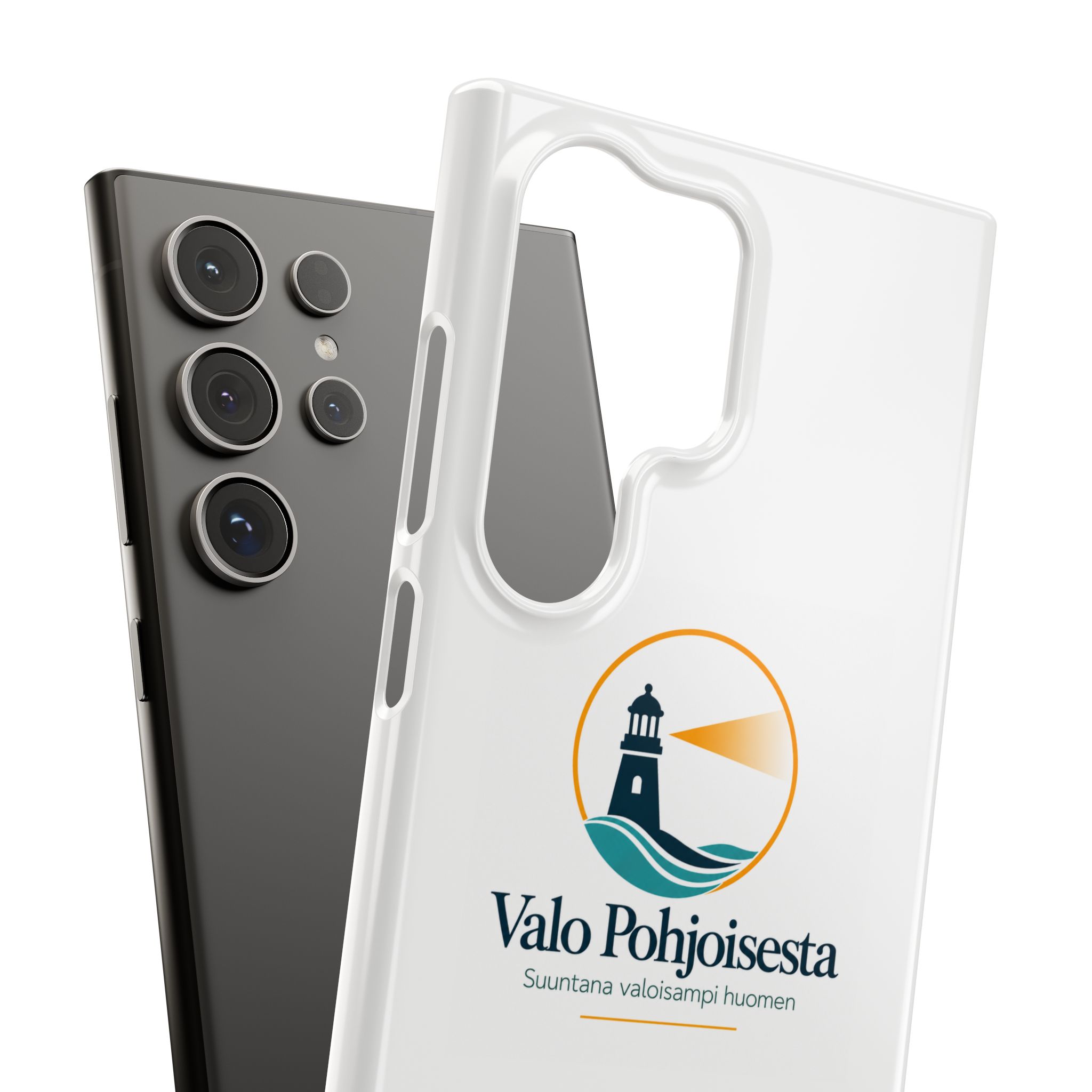 Lighthouse Logo Phone Case — Valo Pohjoisesta Snap Case - Image 158