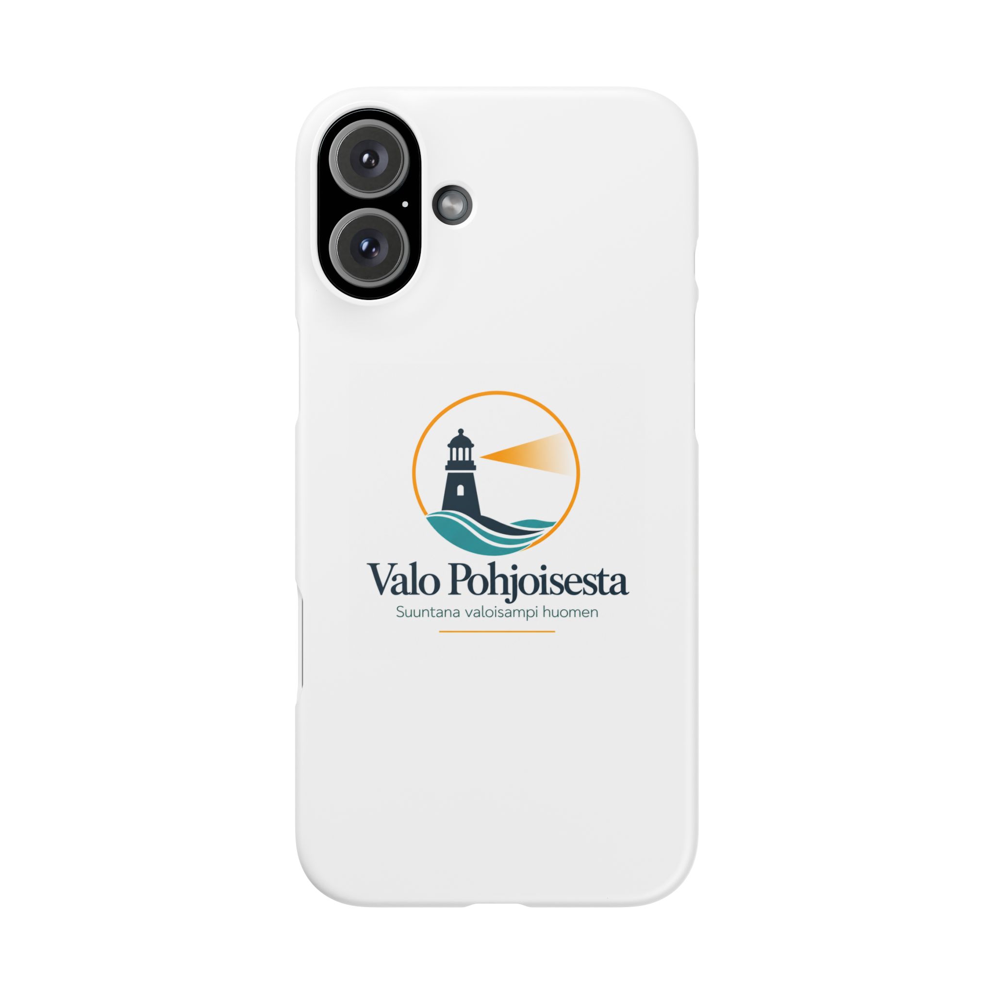 Lighthouse Logo Phone Case — Valo Pohjoisesta Snap Case - Image 111